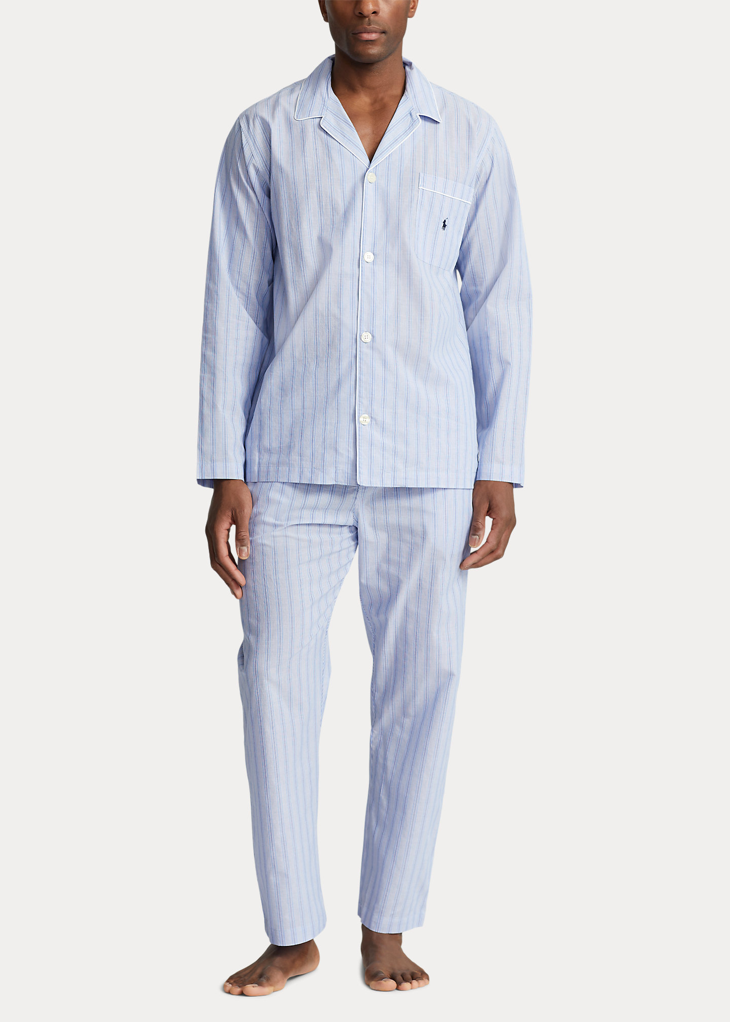 Striped Cotton Pajama Pant