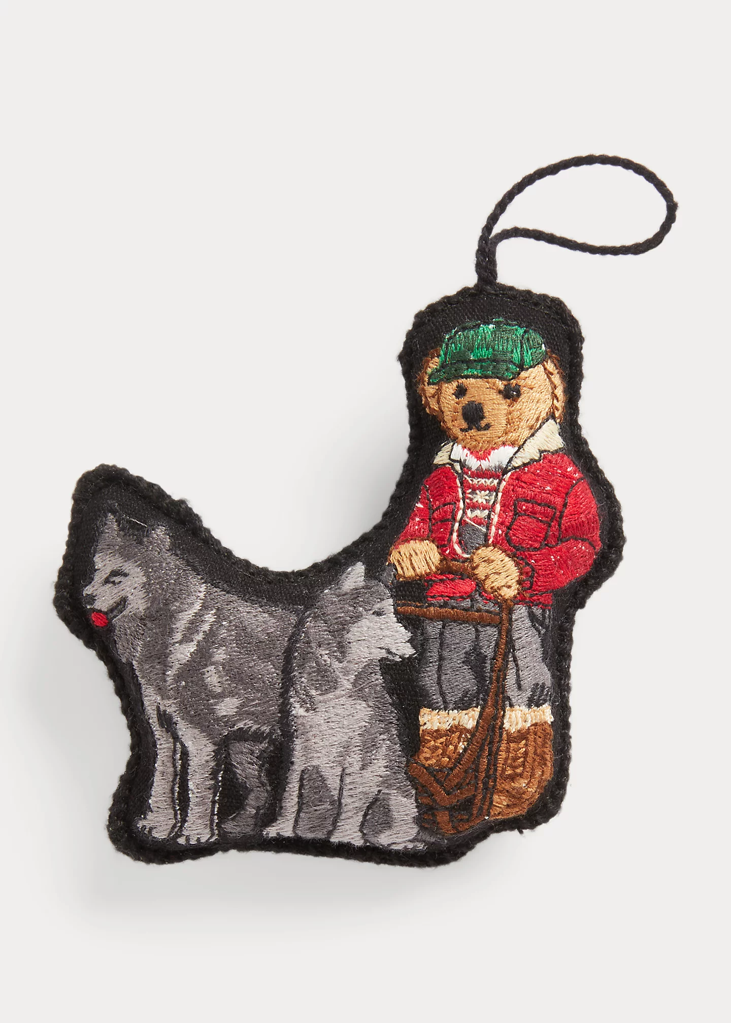 Holiday Sleigh Polo Bear Ornament