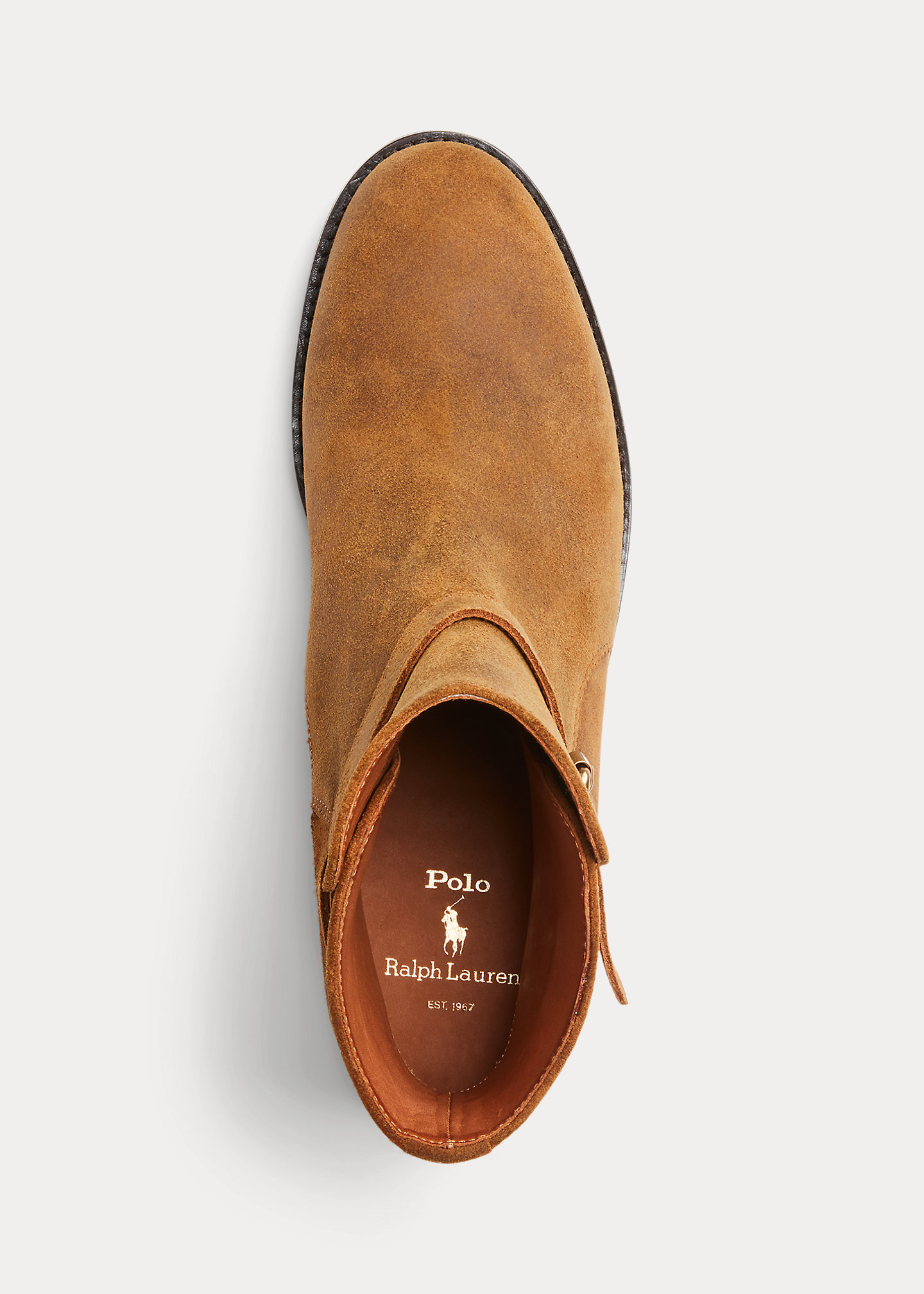 Bryson Waxed Suede Buckled Boot