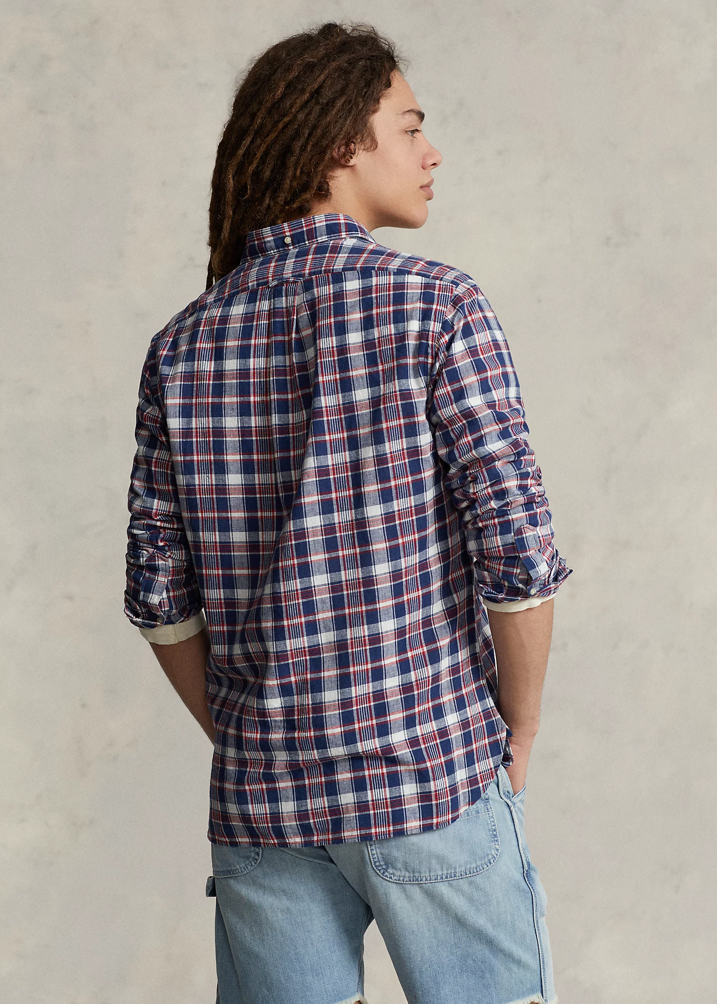 Classic Fit Madras Shirt