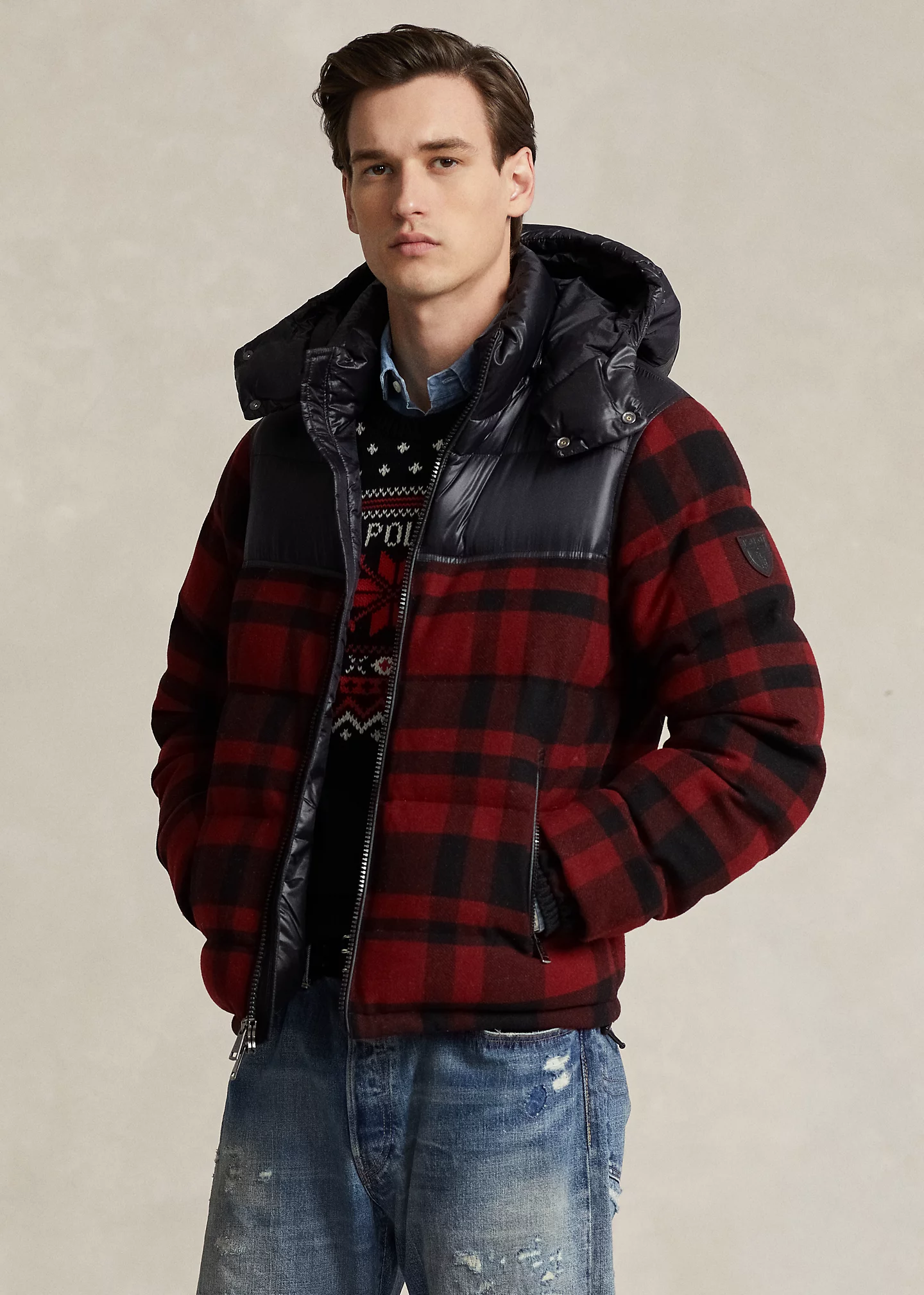 The Decker Hybrid Down Jacket