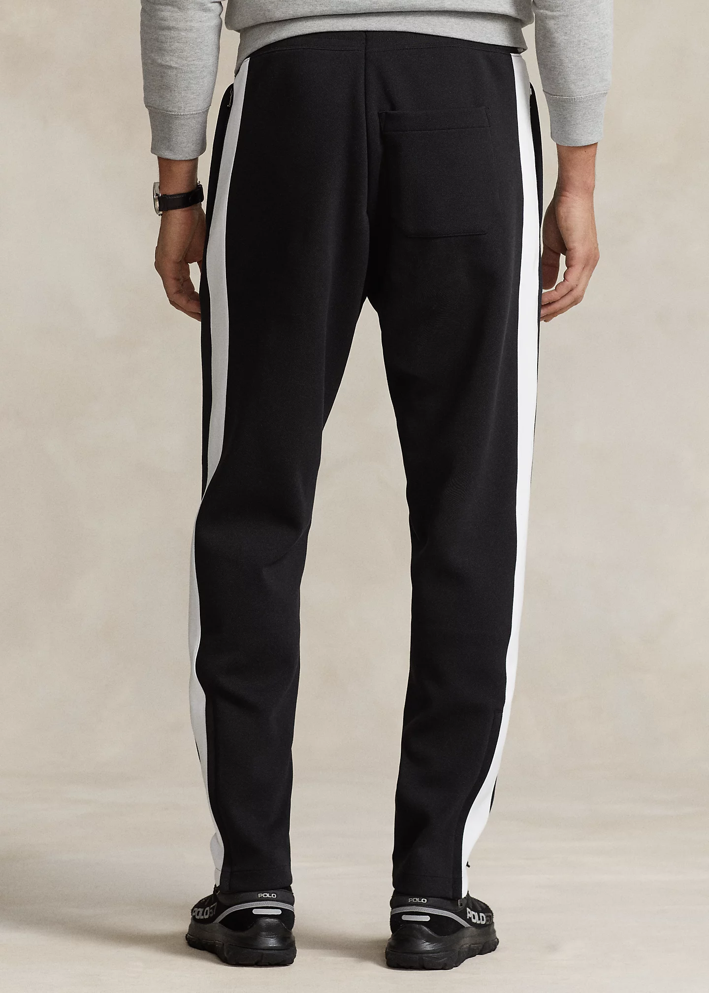 Double-Knit Mesh Track Pant