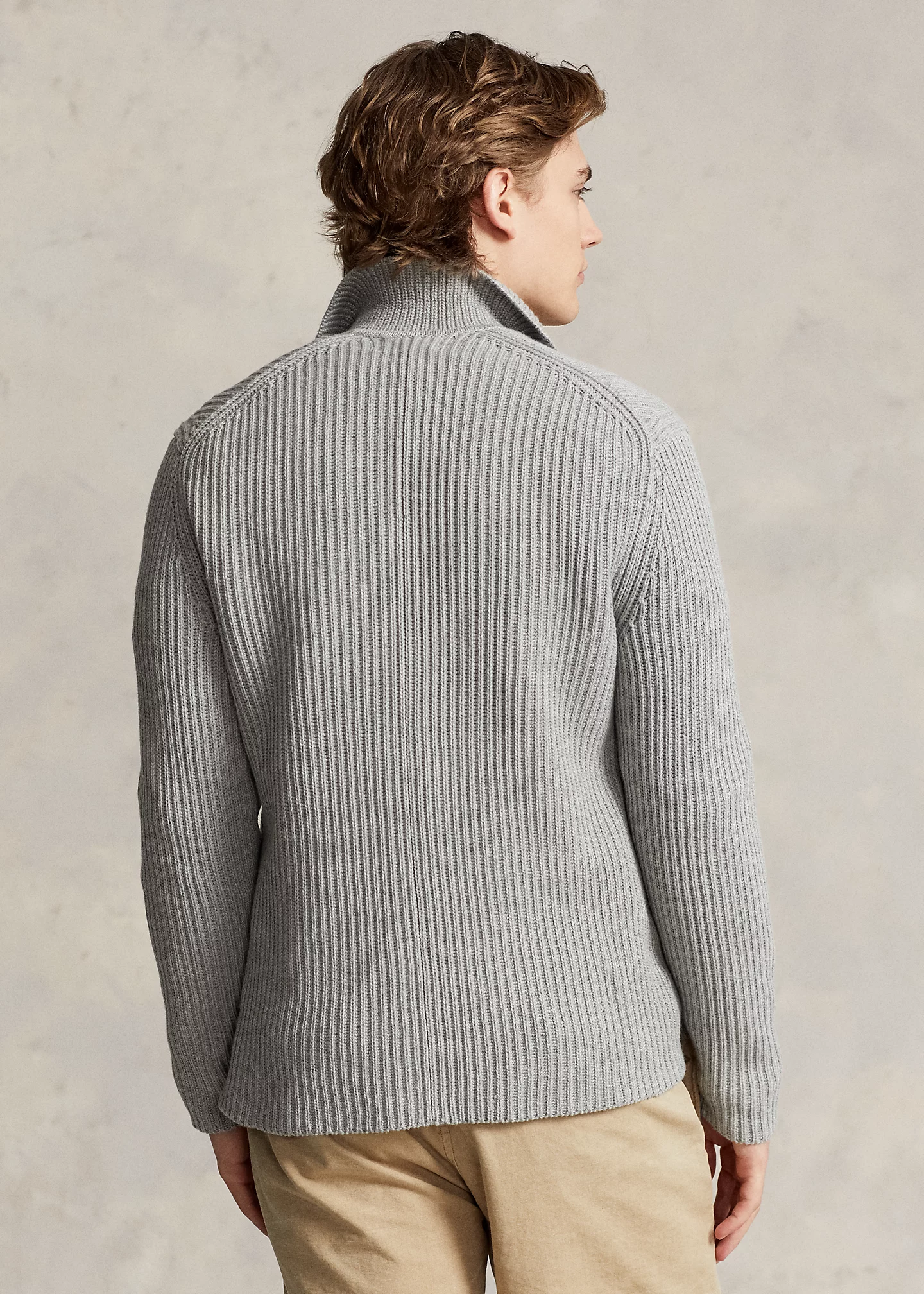 Cotton-Cashmere Blazer Cardigan