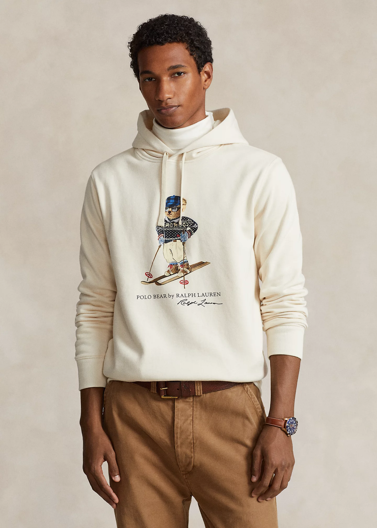 Polo Bear Fleece Hoodie