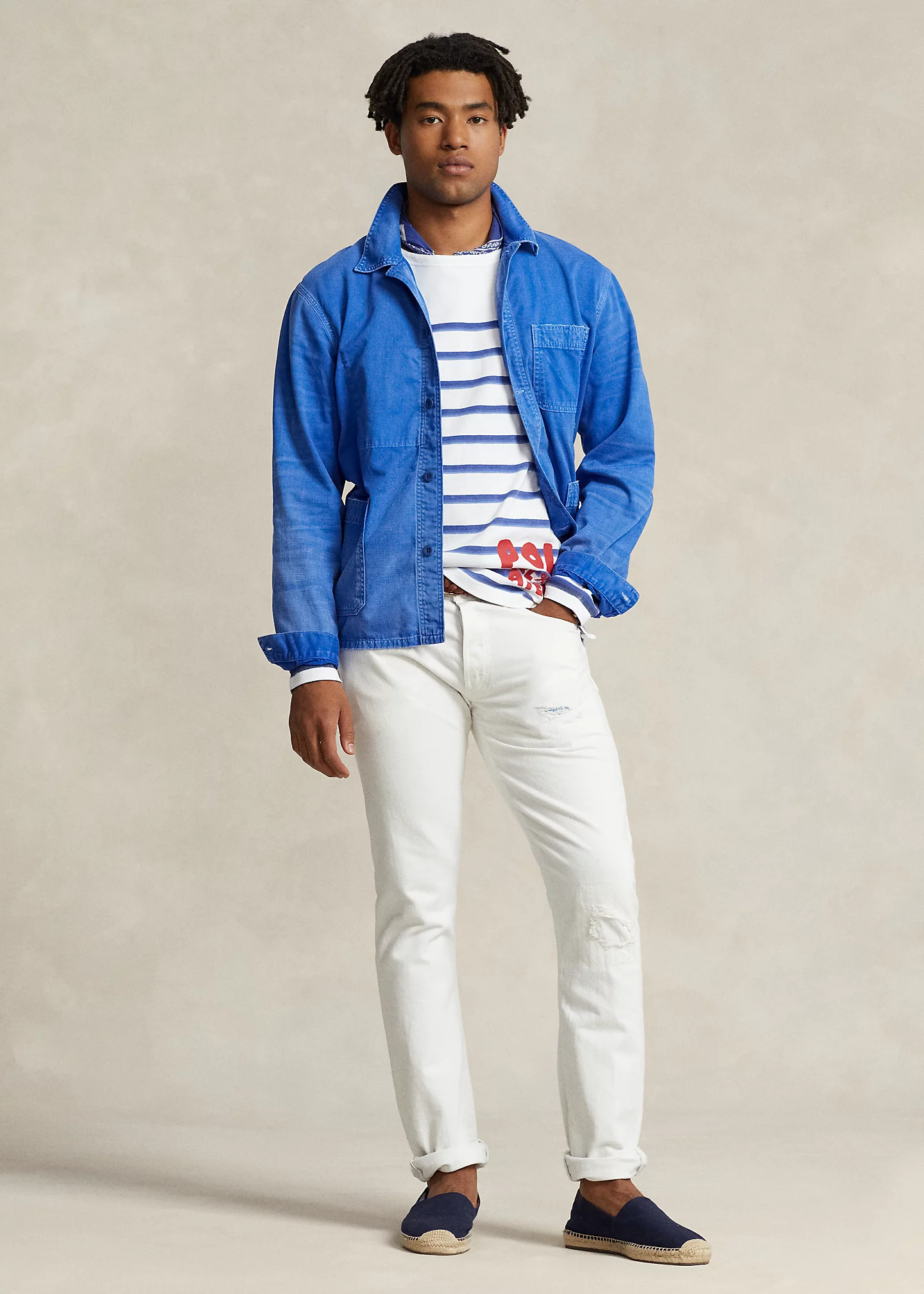 Sullivan Slim Distressed Jean