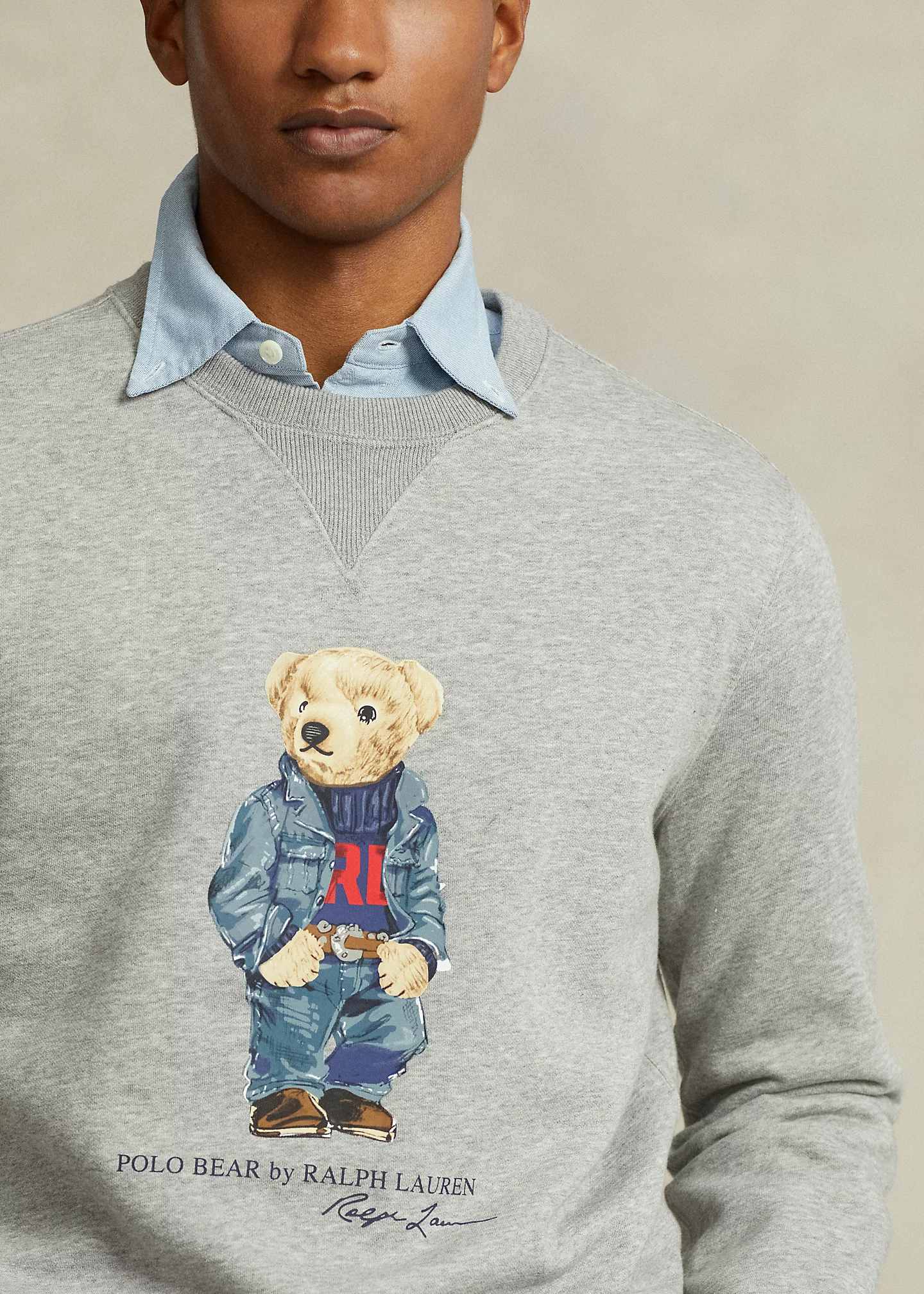 Polo Bear Fleece Sweatshirt