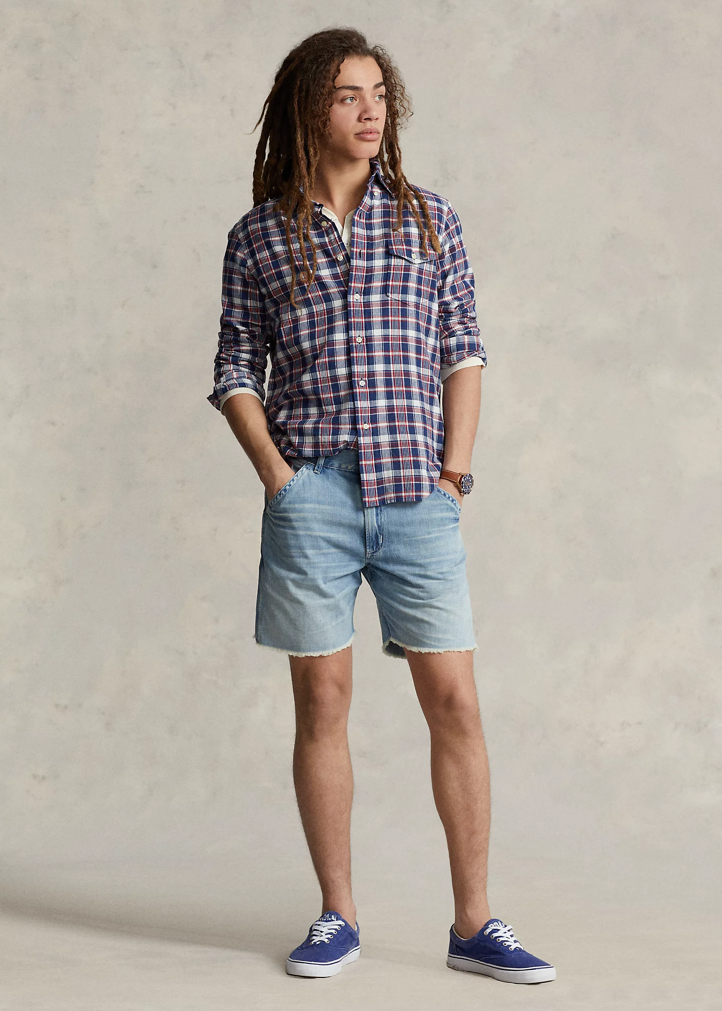 Classic Fit Madras Shirt