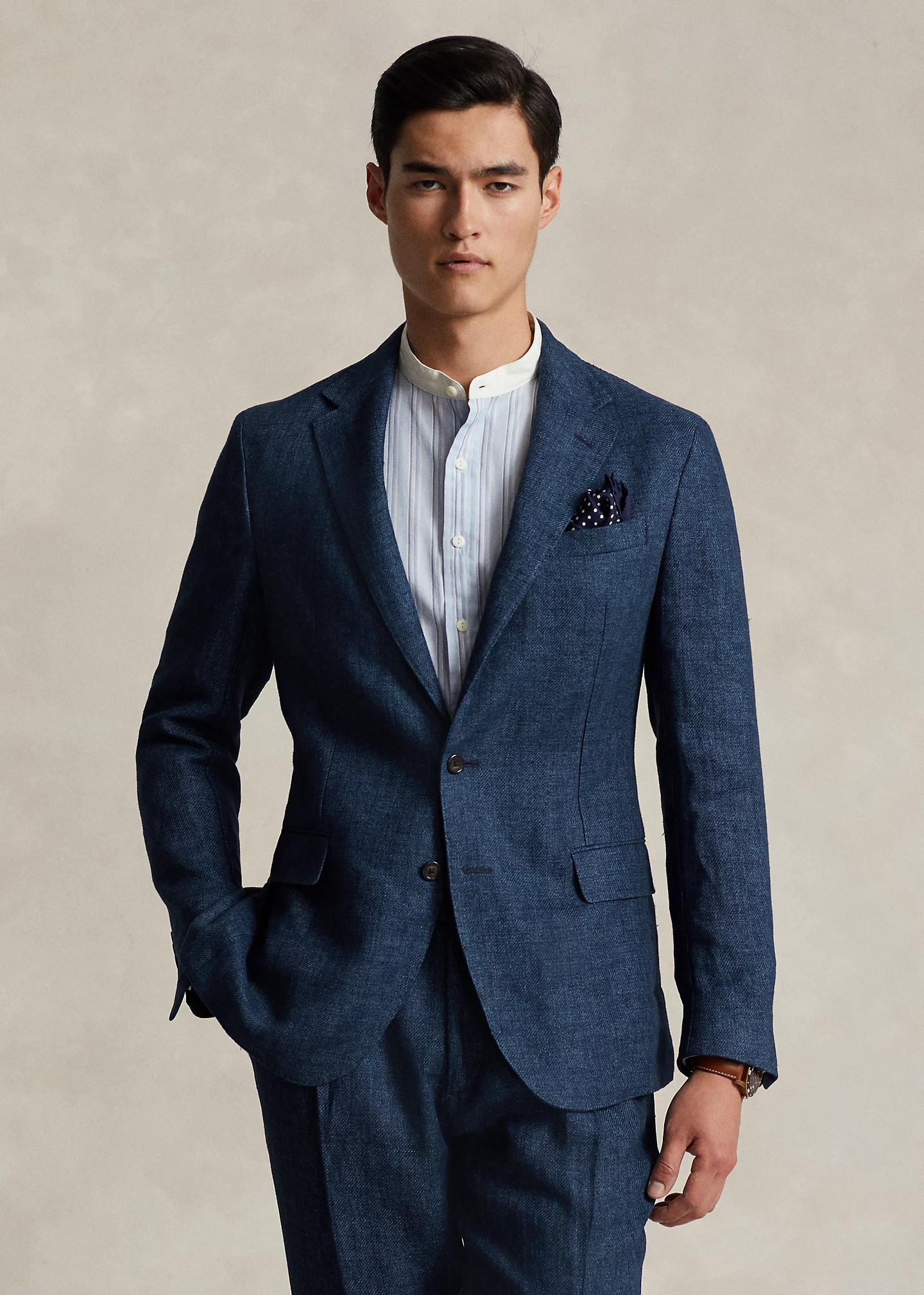 Polo Soft Tailored Linen Suit Jacket