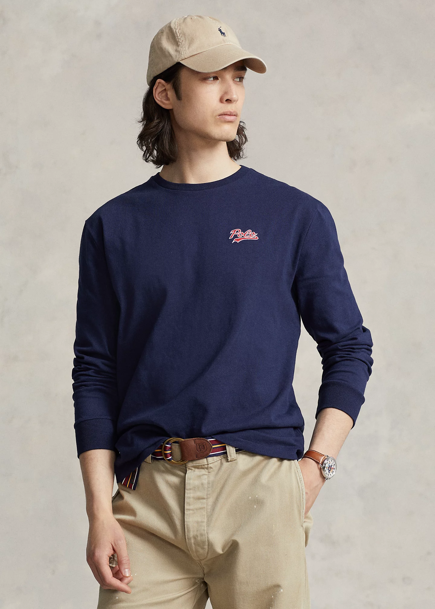 Classic Fit Logo Jersey T-Shirt