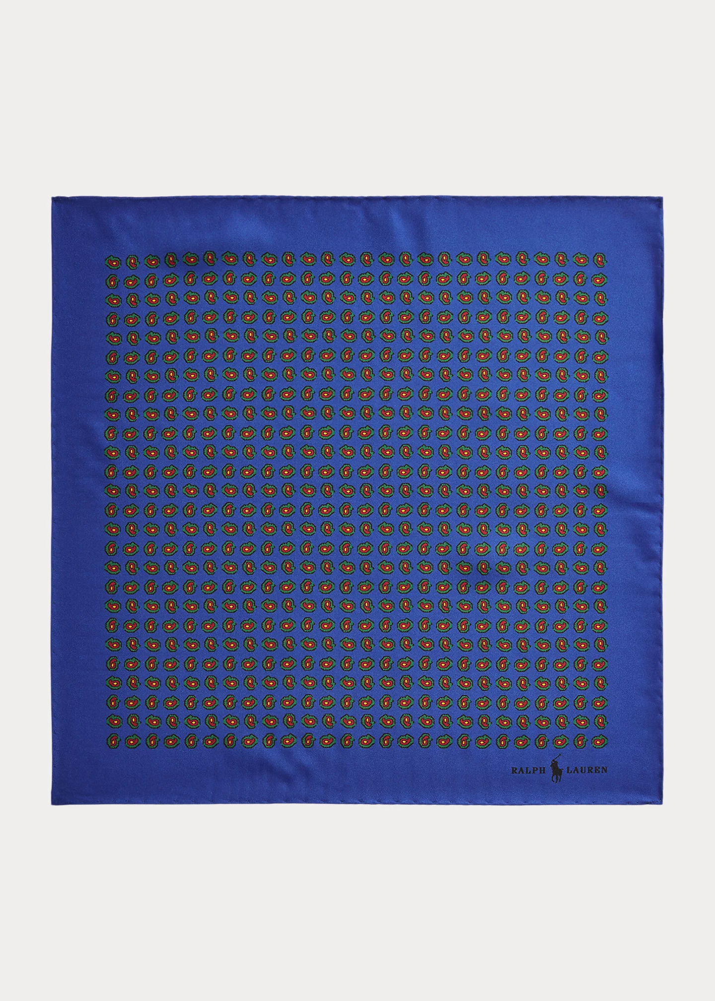 Neat Silk Foulard Pocket Square
