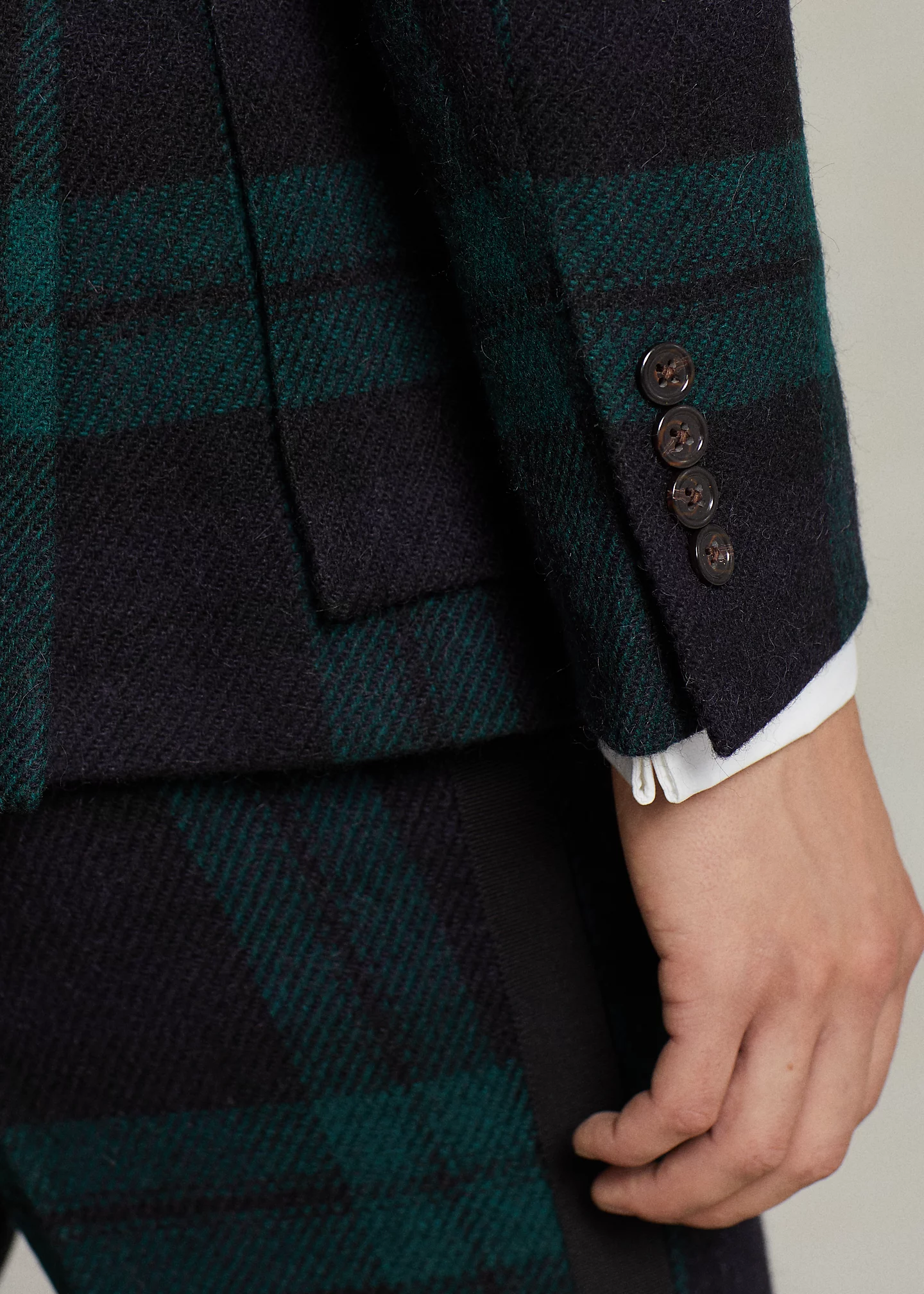 The RL67 Plaid Tweed Jacket