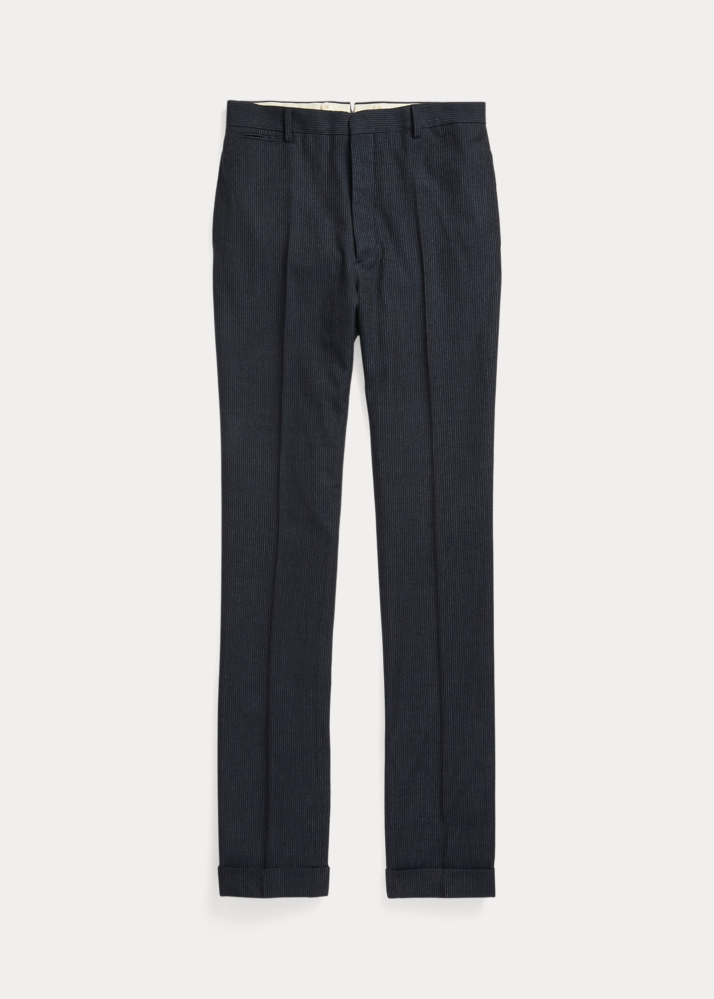 Slim Striped Herringbone Suit Trouser