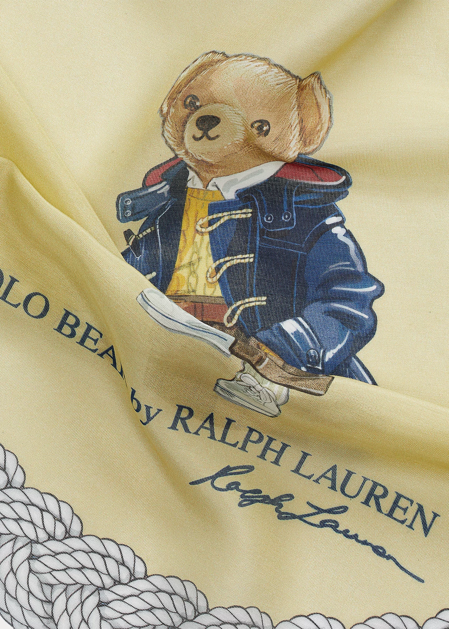 Polo Bear Cotton-Silk Bandanna