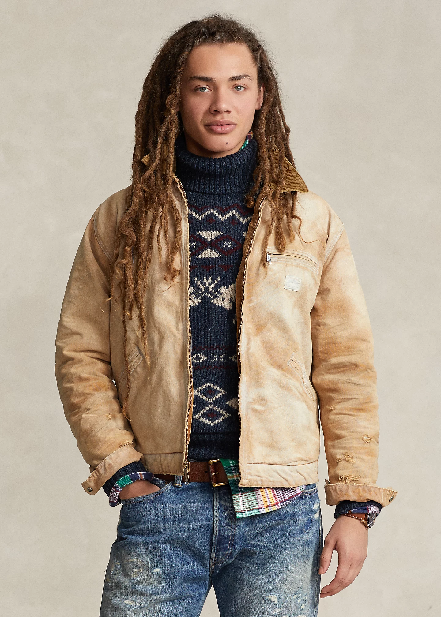 Wool-Cashmere Turtleneck Sweater