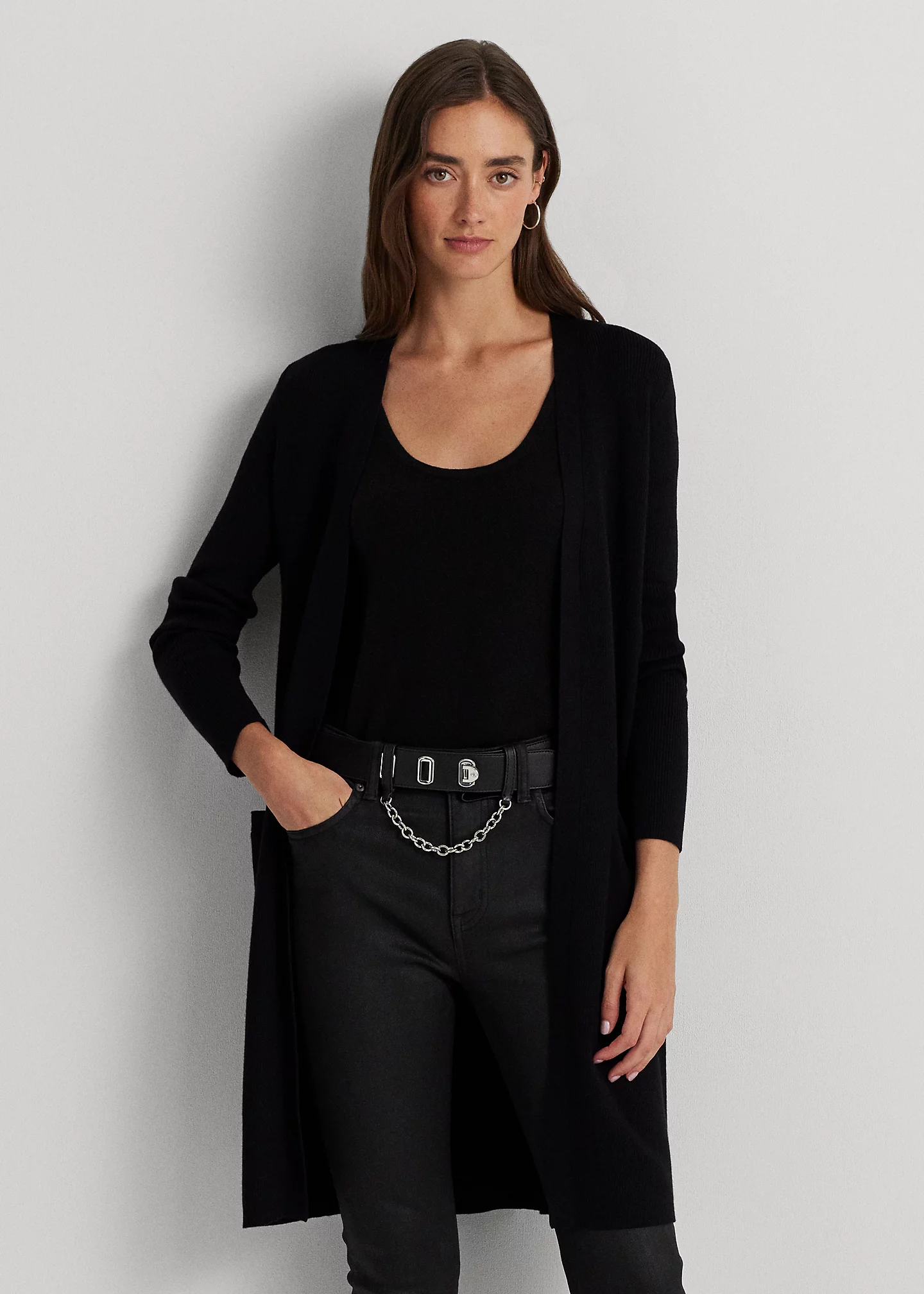 Cotton-Blend Cardigan