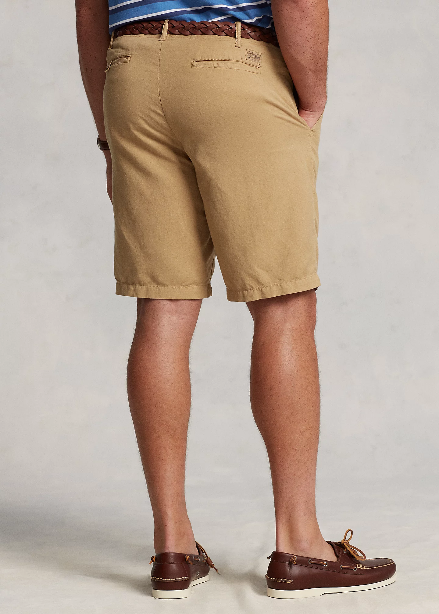 Classic Fit Linen-Cotton Short