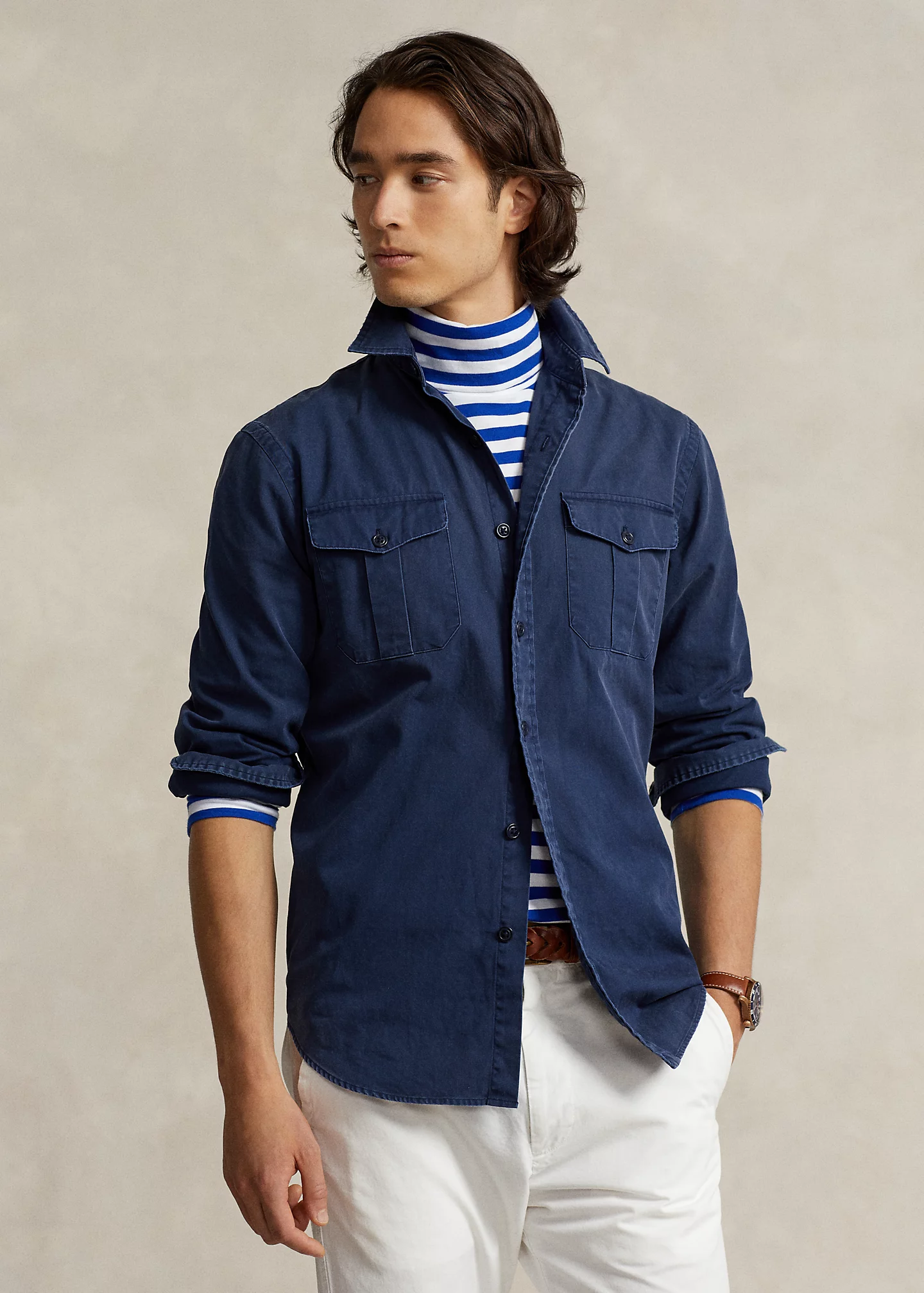 Classic Fit Chino Workshirt