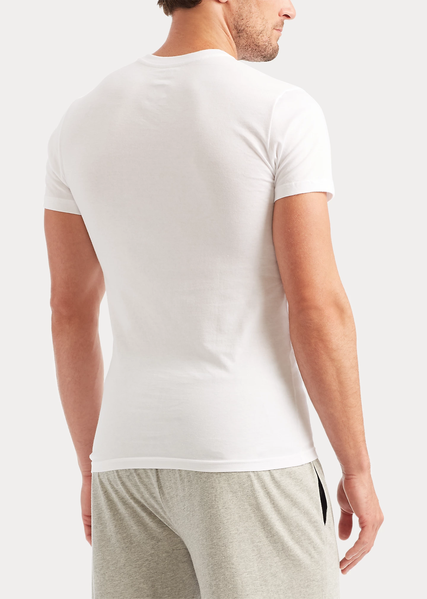 Slim Fit Wicking V-Neck 5-Pack