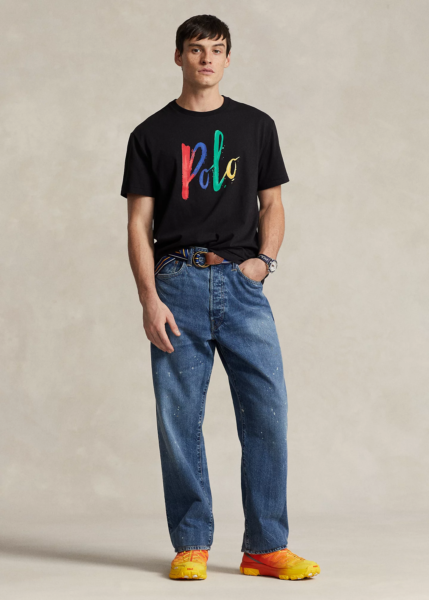 Classic Fit Logo Jersey T-Shirt