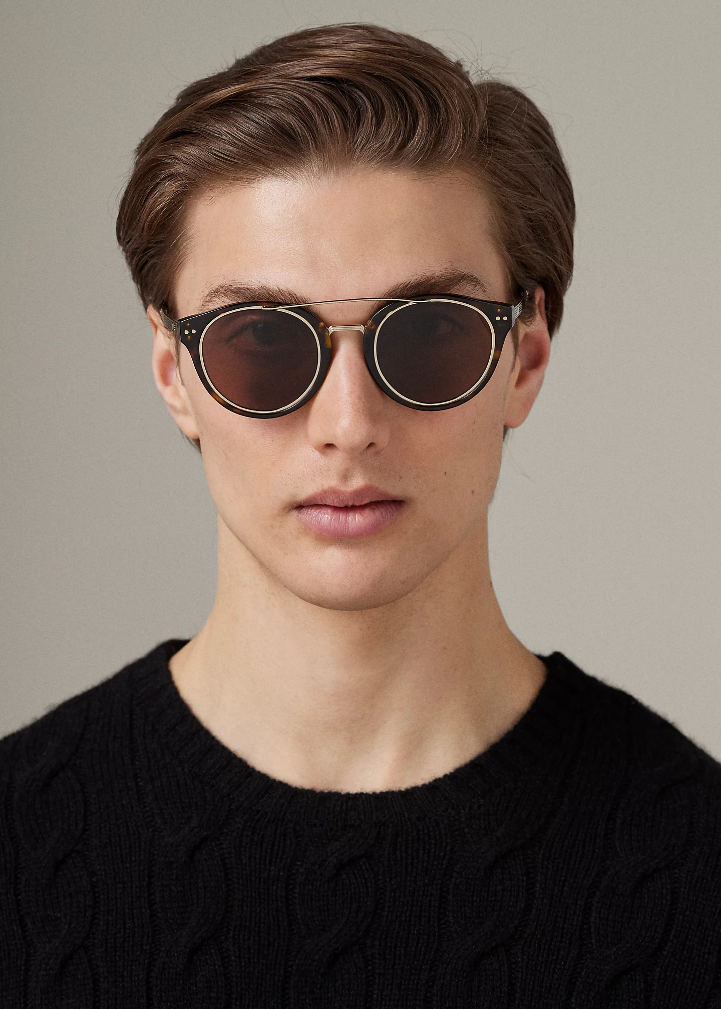 Deco Round Sunglasses
