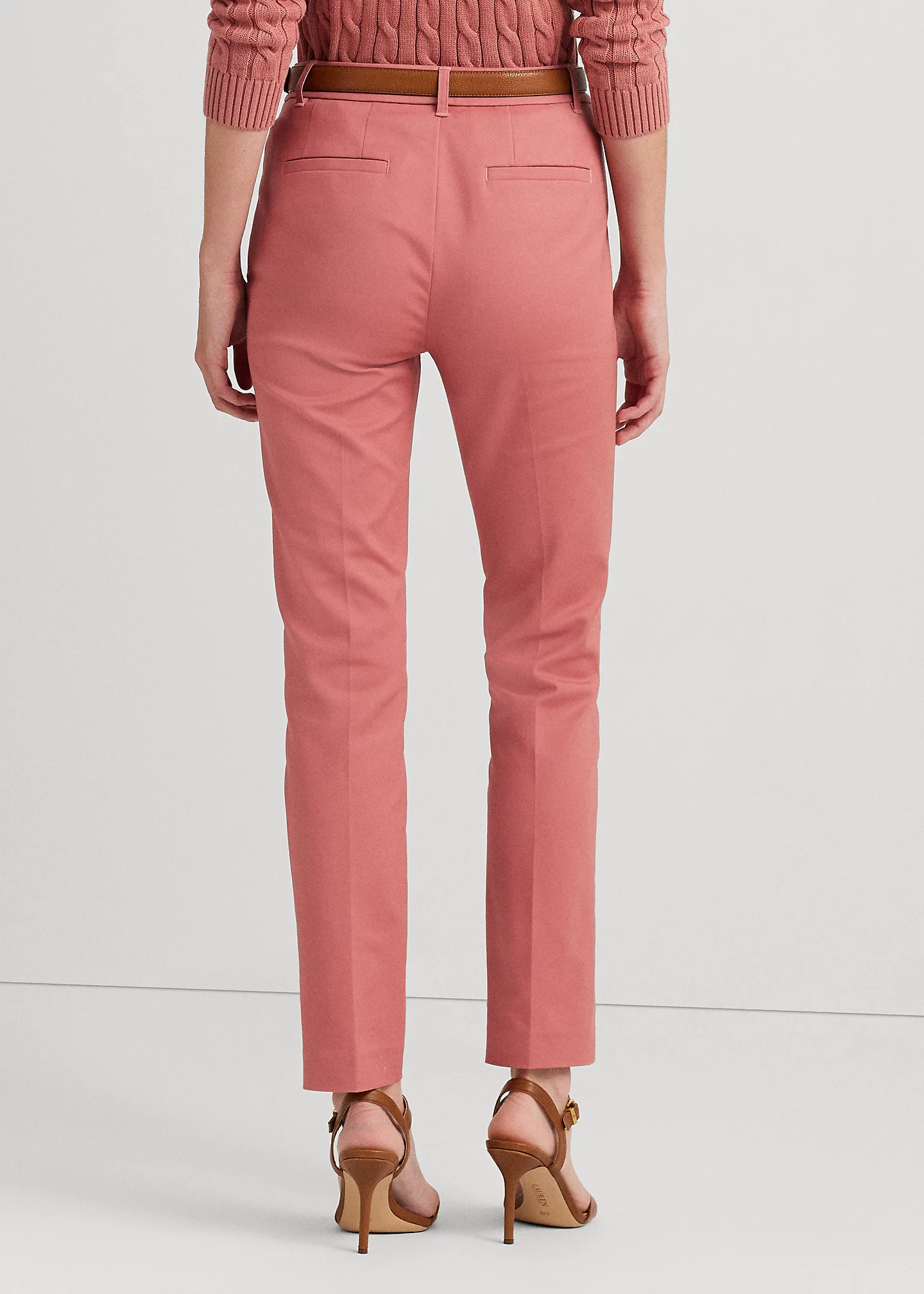 Double-Faced Stretch Cotton Pant