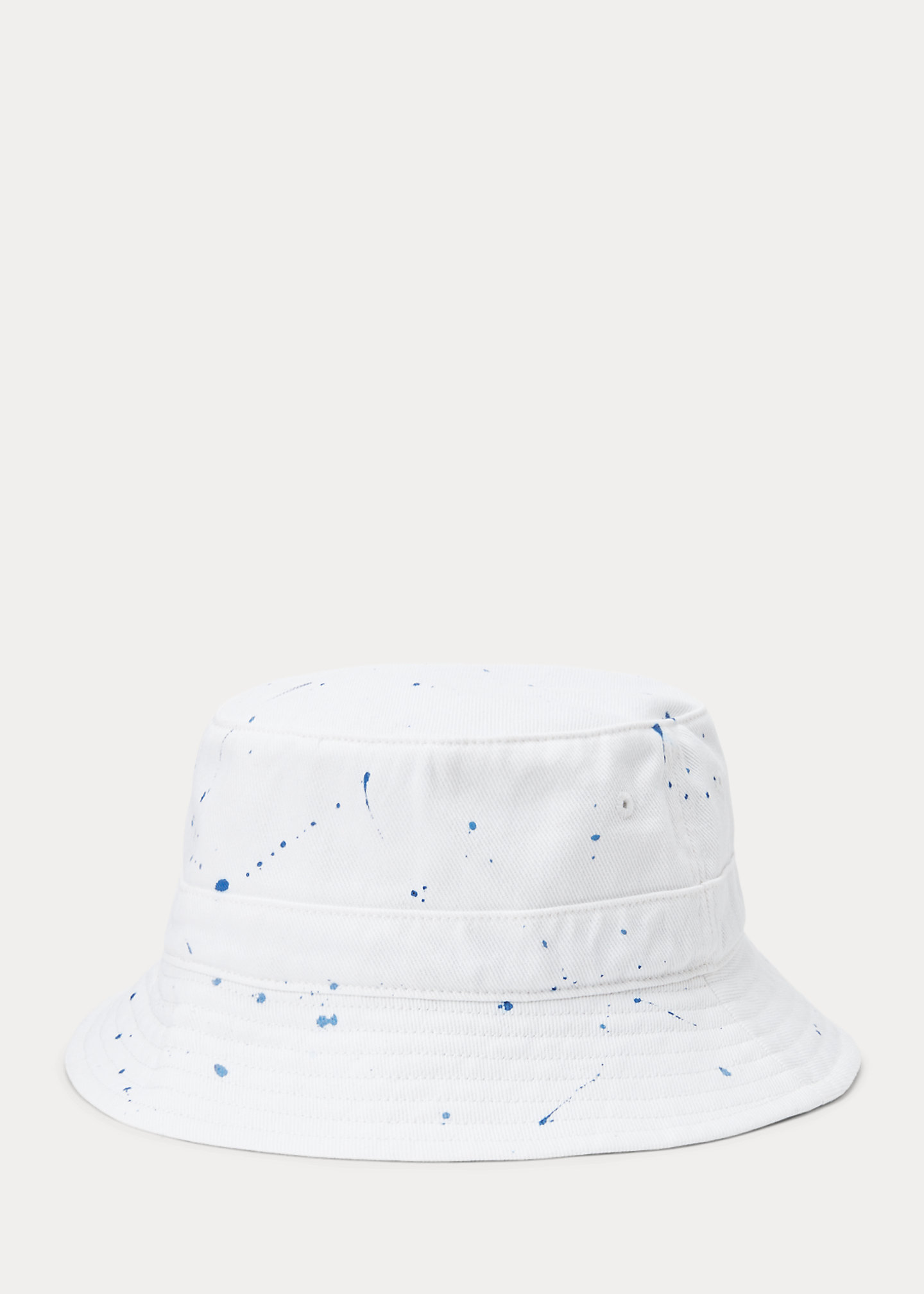 Polo Bear Paint-Splatter Bucket Hat