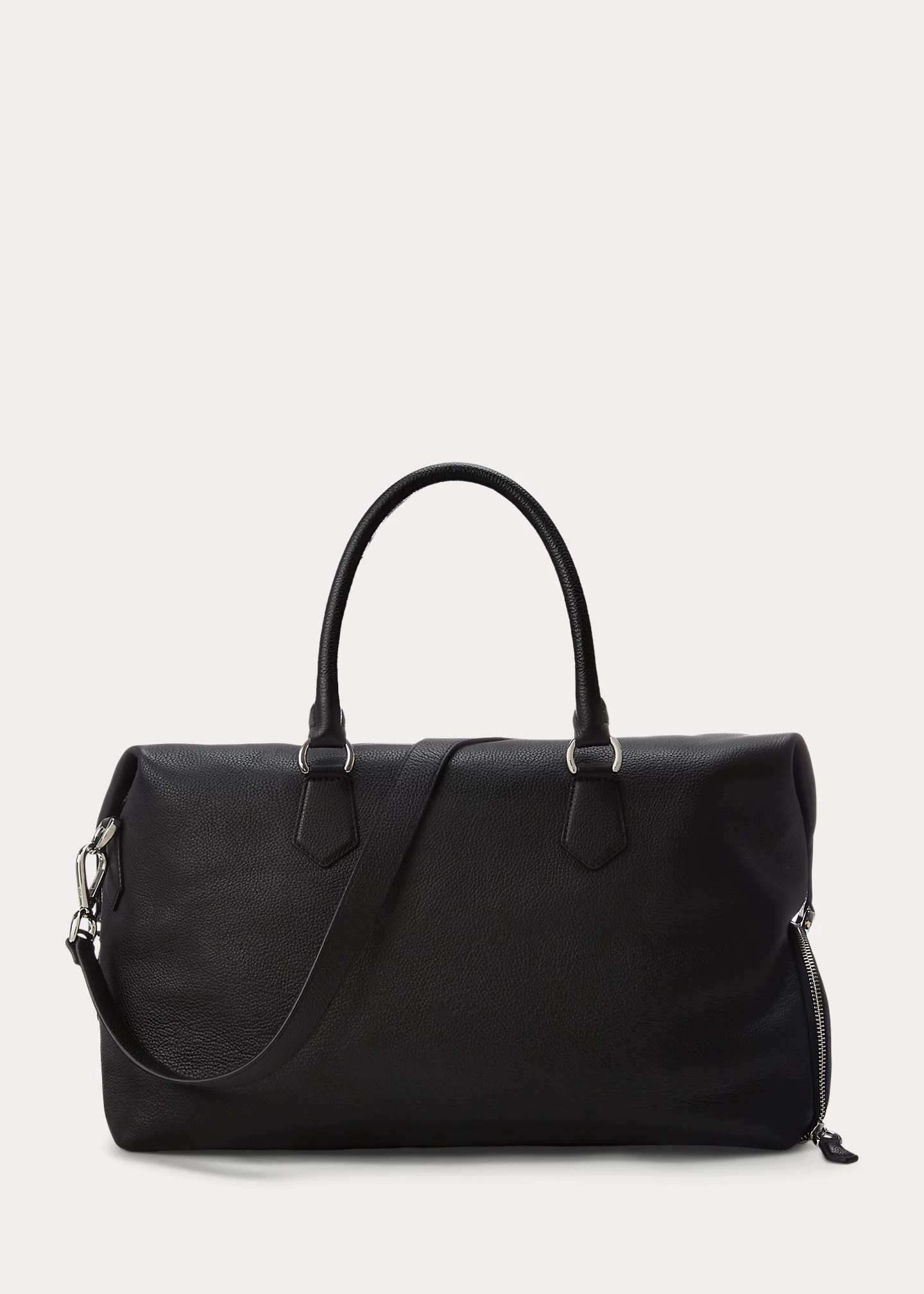 Pebbled Leather Duffel