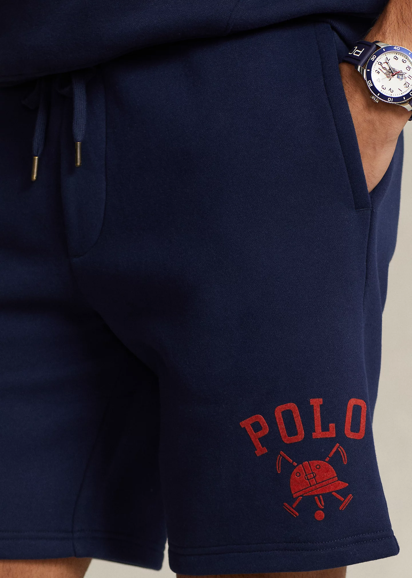 8.5-Inch Logo Fleece Short