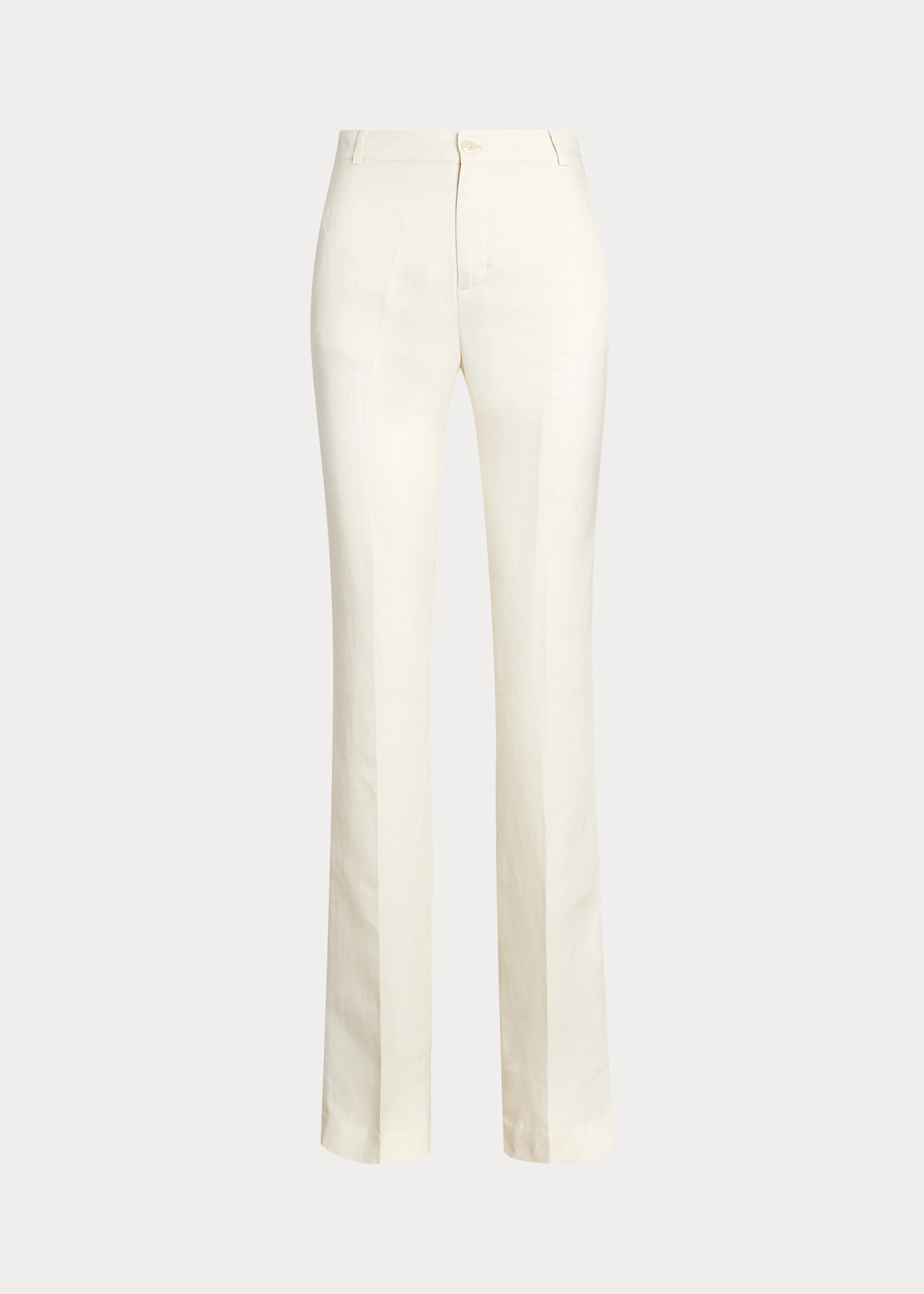 Linen-Blend Twill Pant