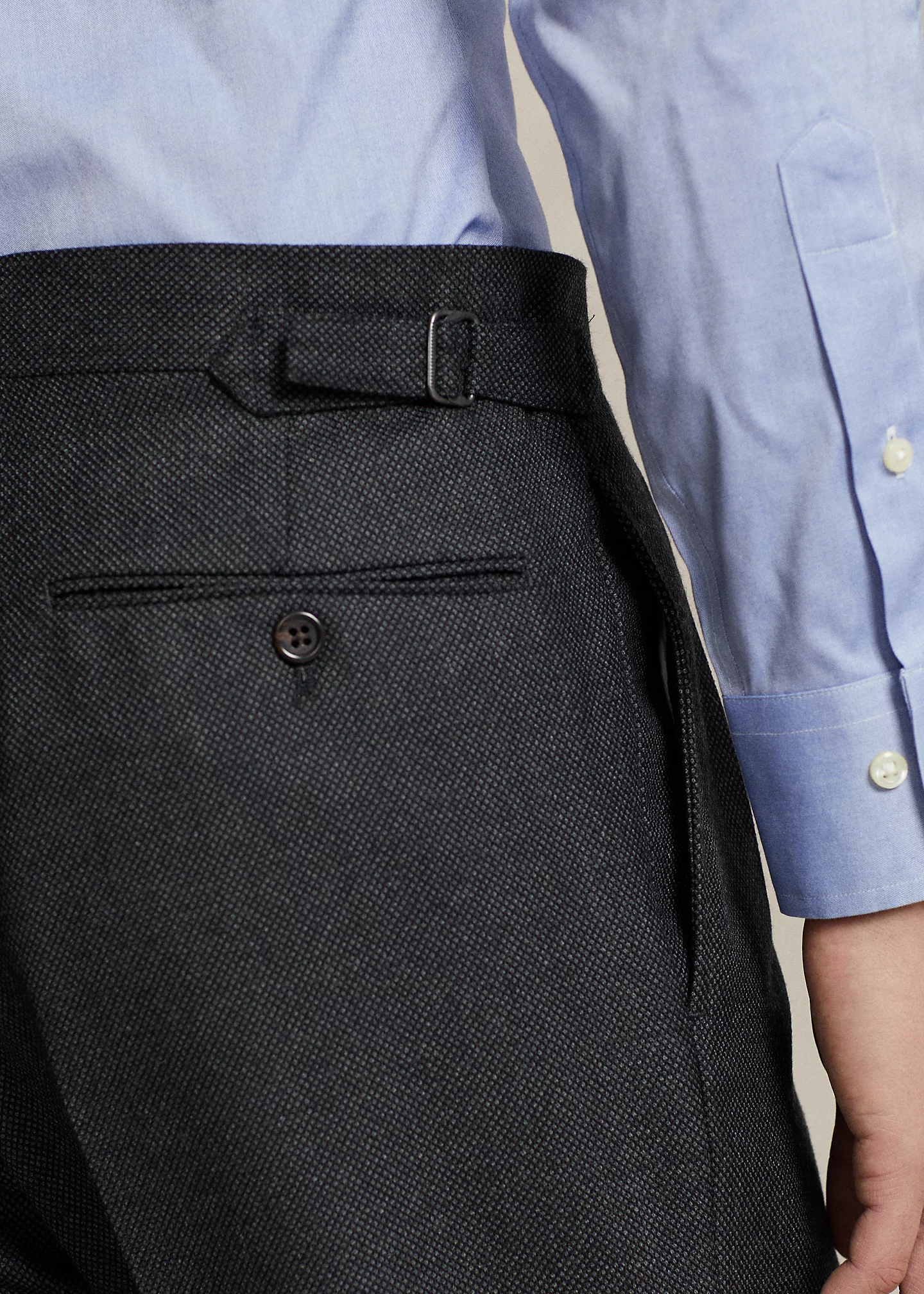 Polo Birdseye Wool  3-Piece Suit