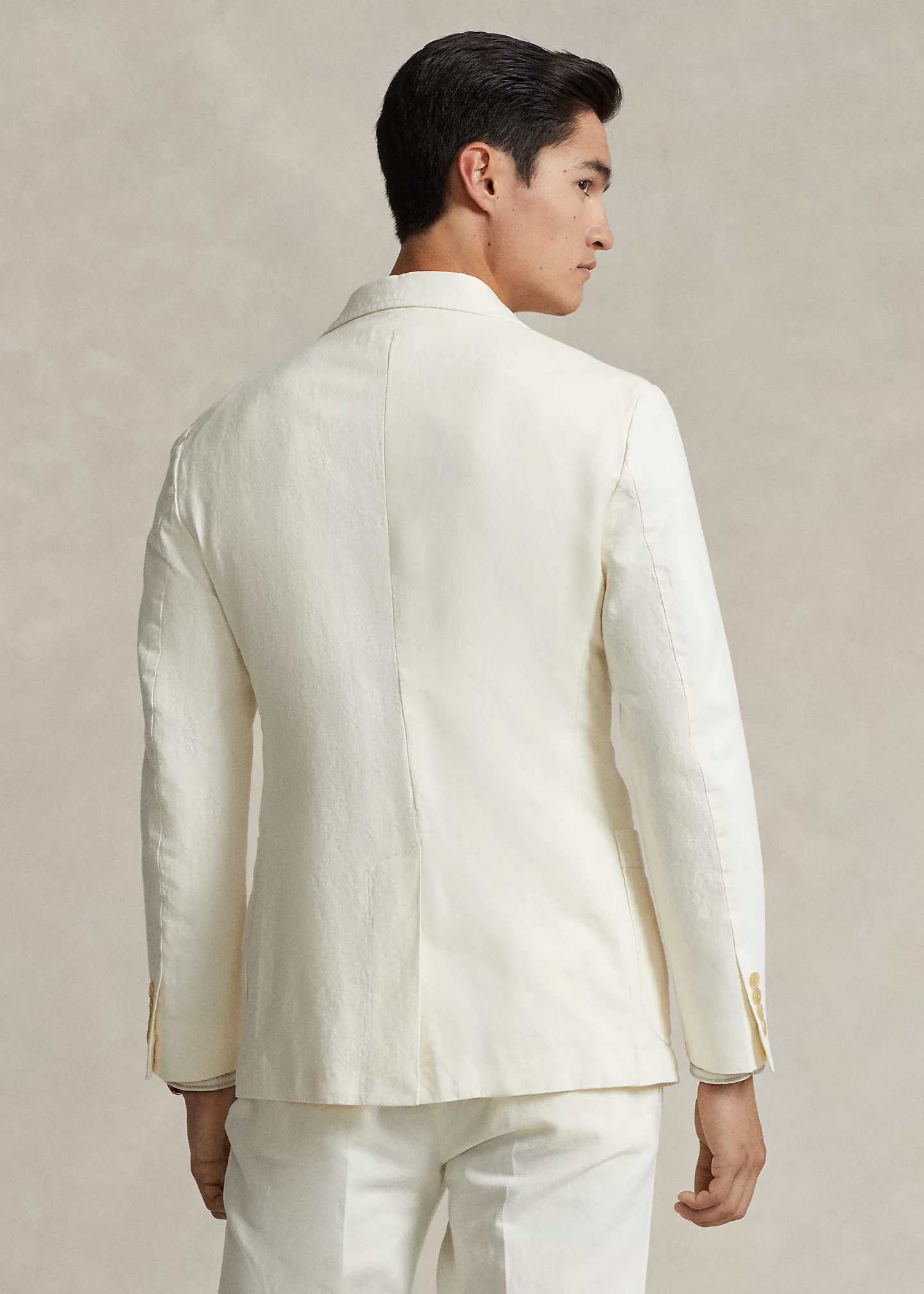Polo Soft Tailored Cotton-Linen Jacket
