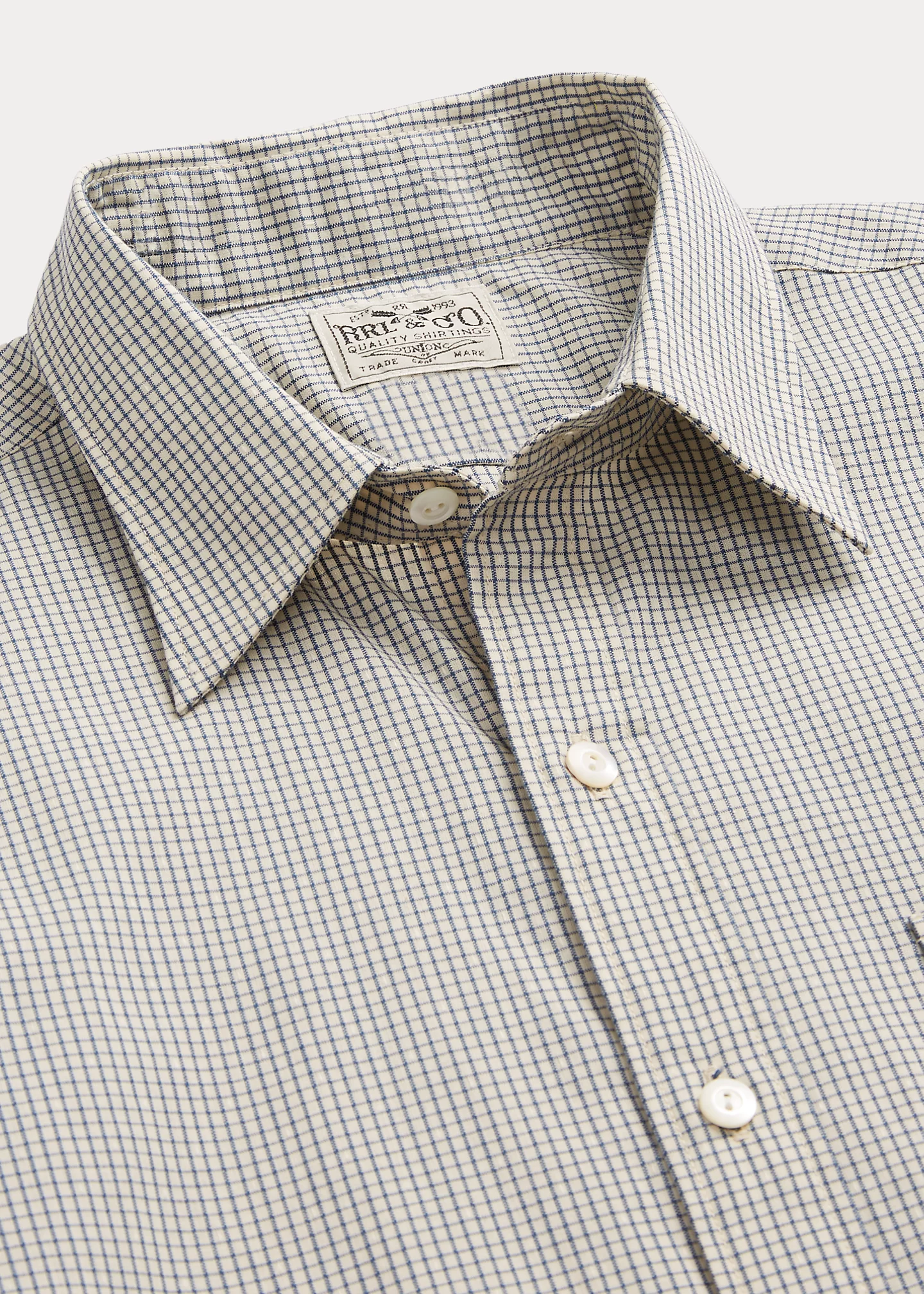 Slim Fit Checked Dobby Shirt