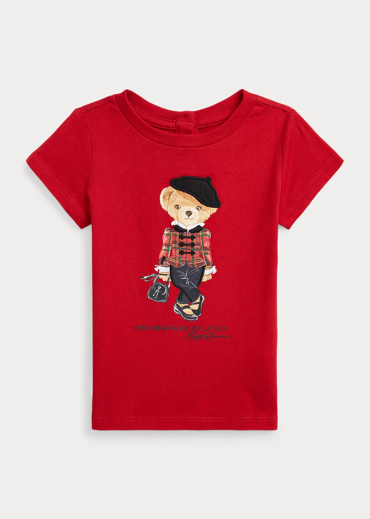 Polo Bear Cotton Jersey Tee