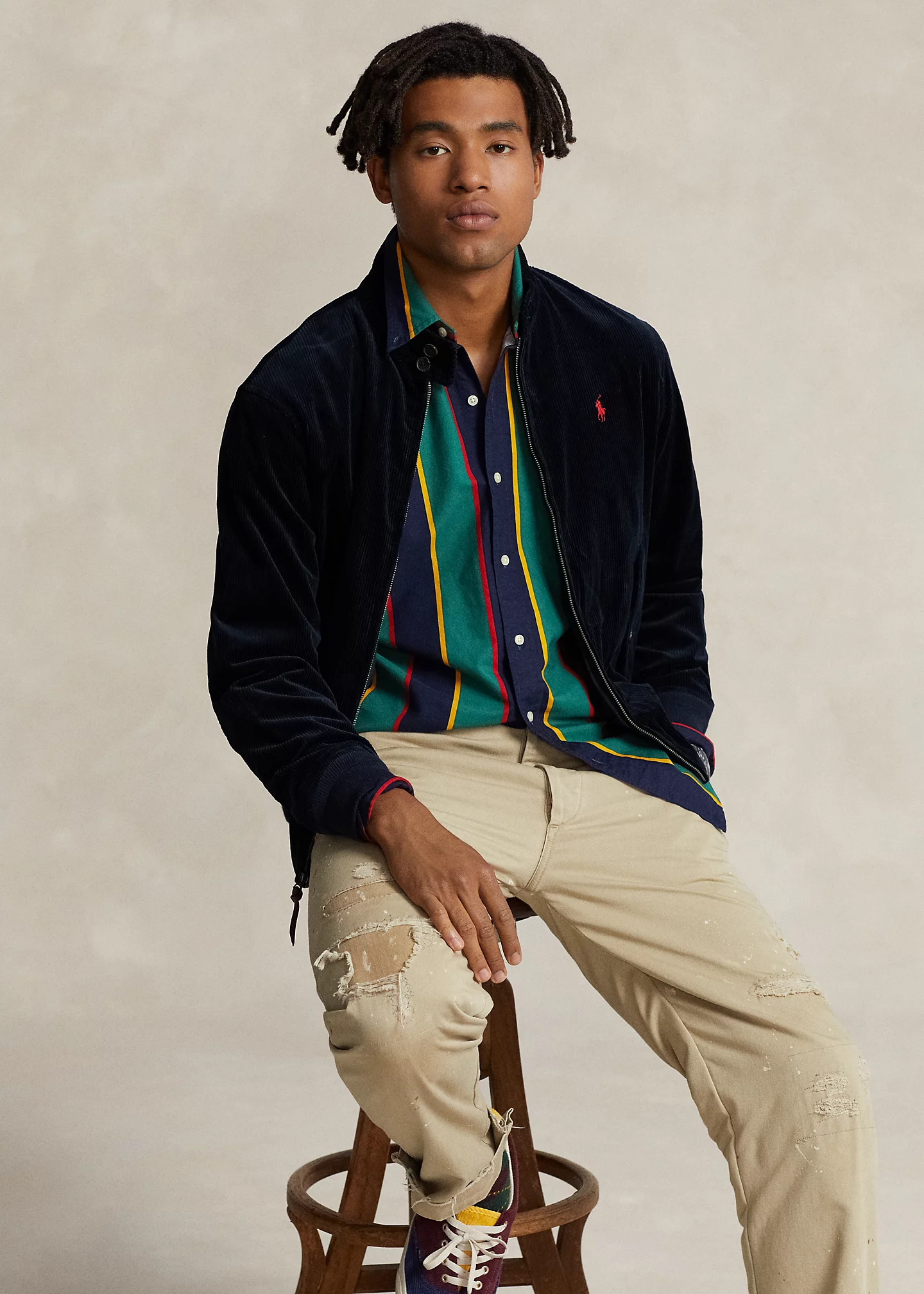 Classic Fit Polo Crest Oxford Shirt