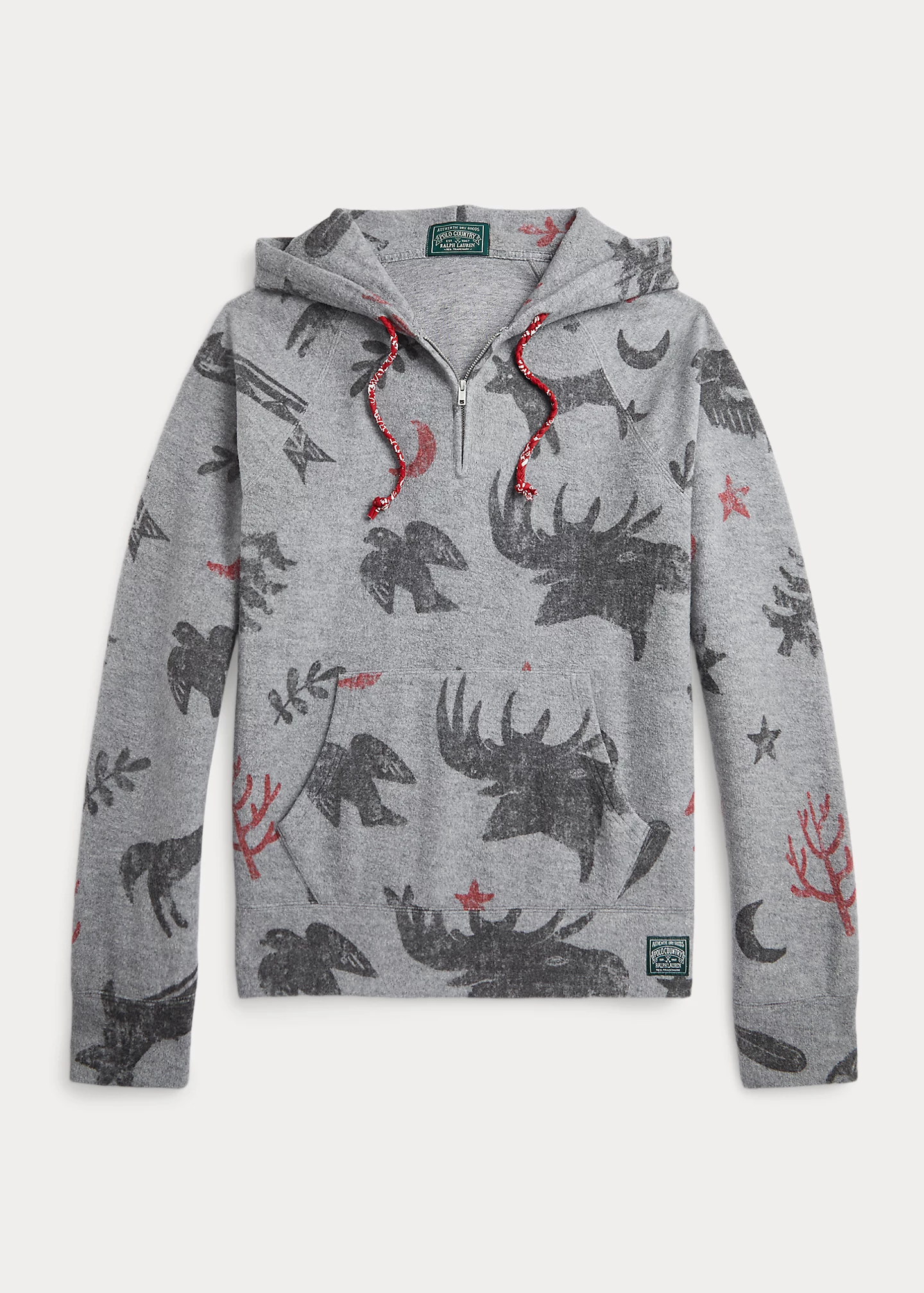 Brushed Fleece Graphic Hoodie