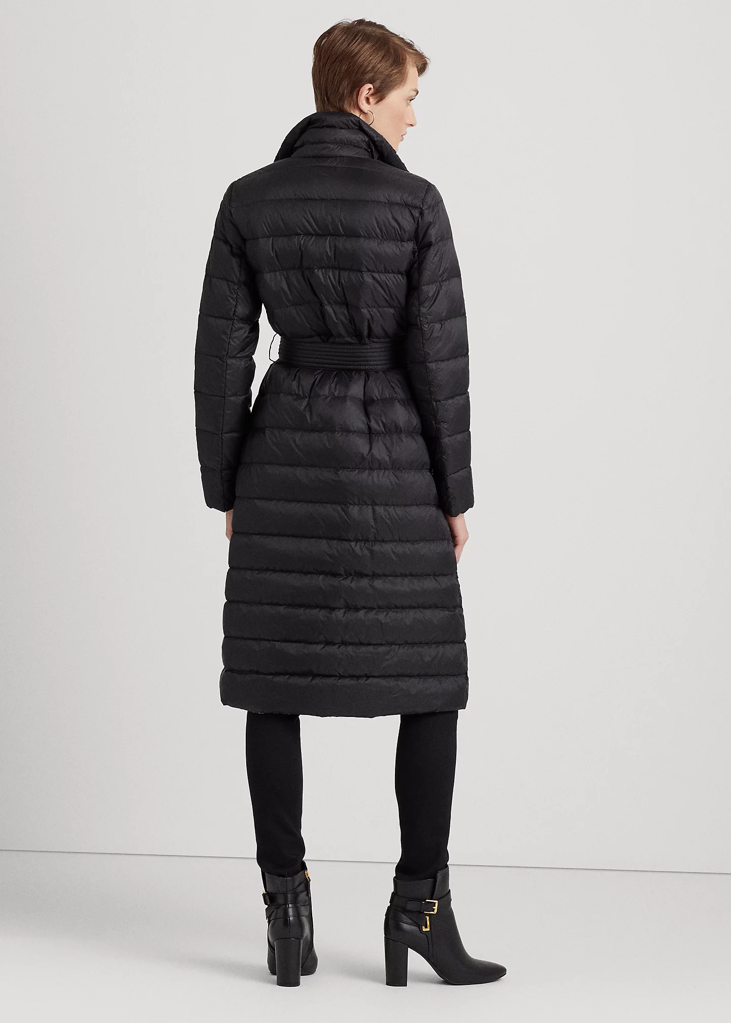 Belted Down Trench Coat