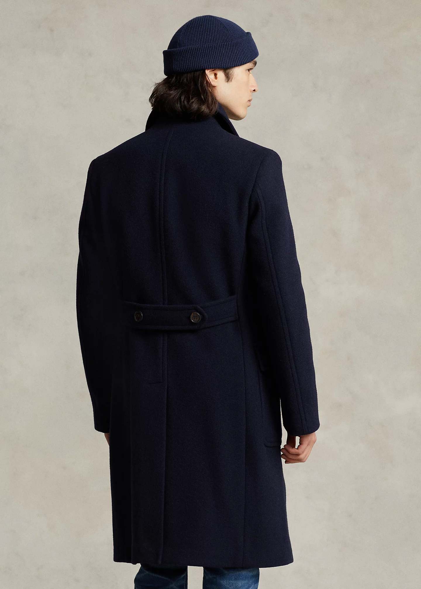 Polo Soft Tailored Wool-Blend Topcoat