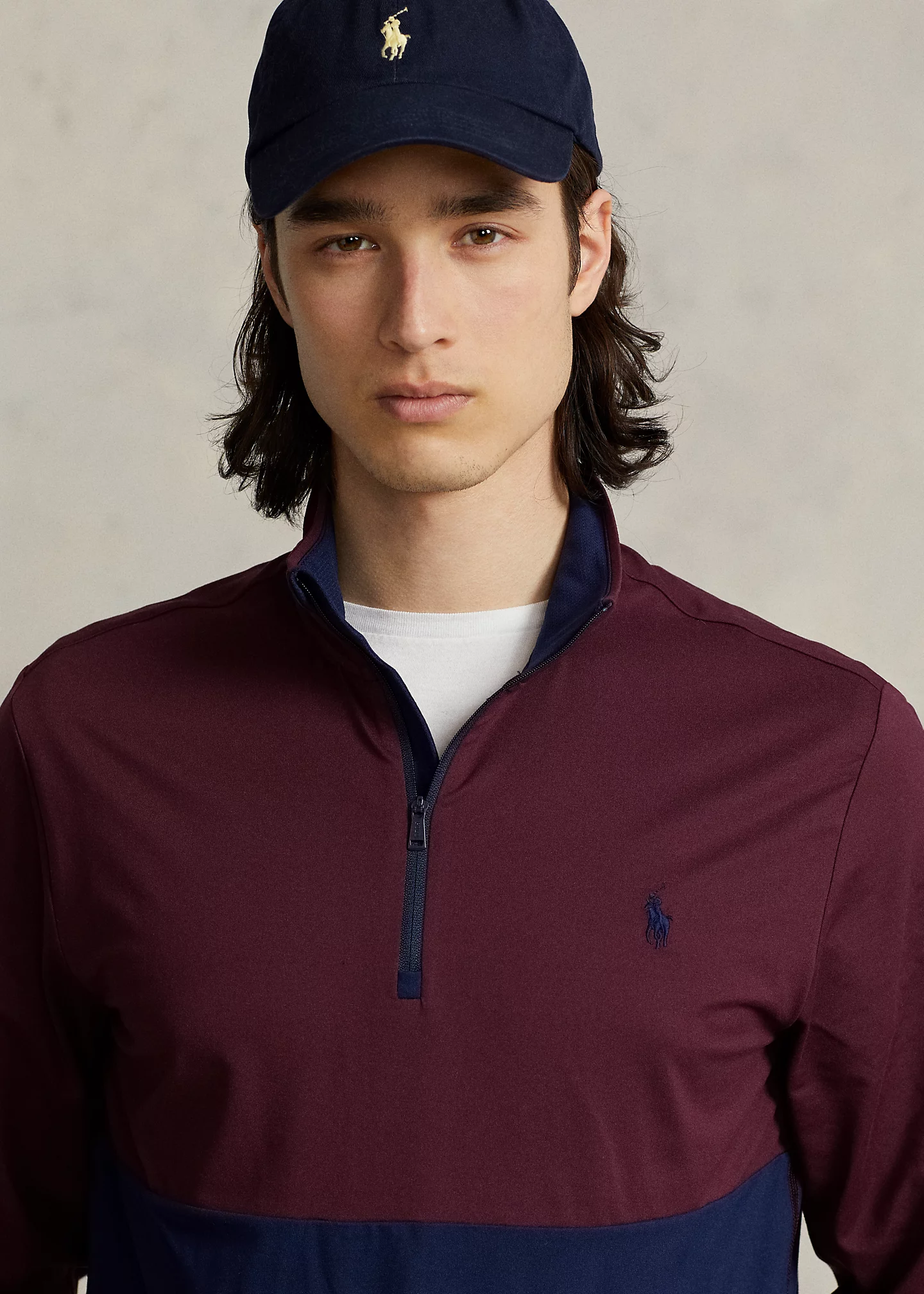 Performance Jersey Quarter-Zip Pullover
