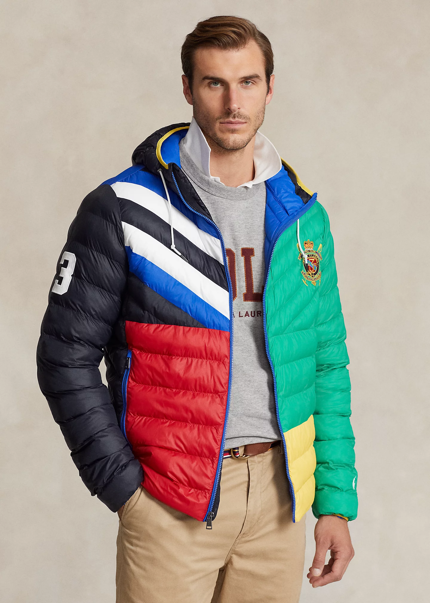 The Colden Packable Color-Blocked Jacket