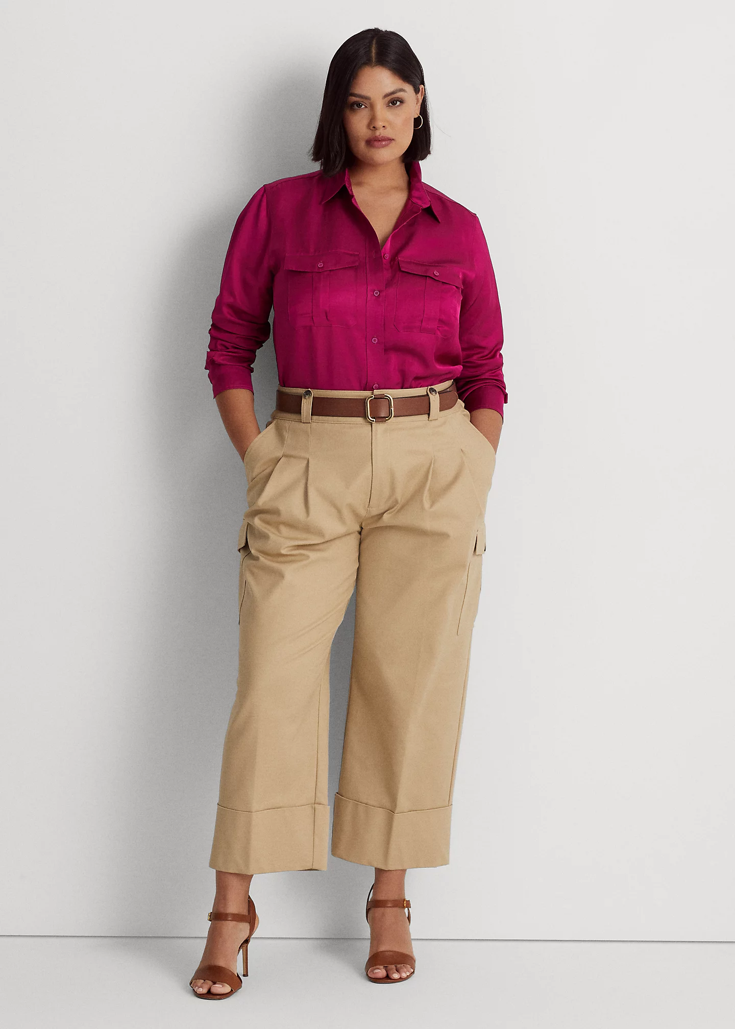 Satin Shantung Shirt