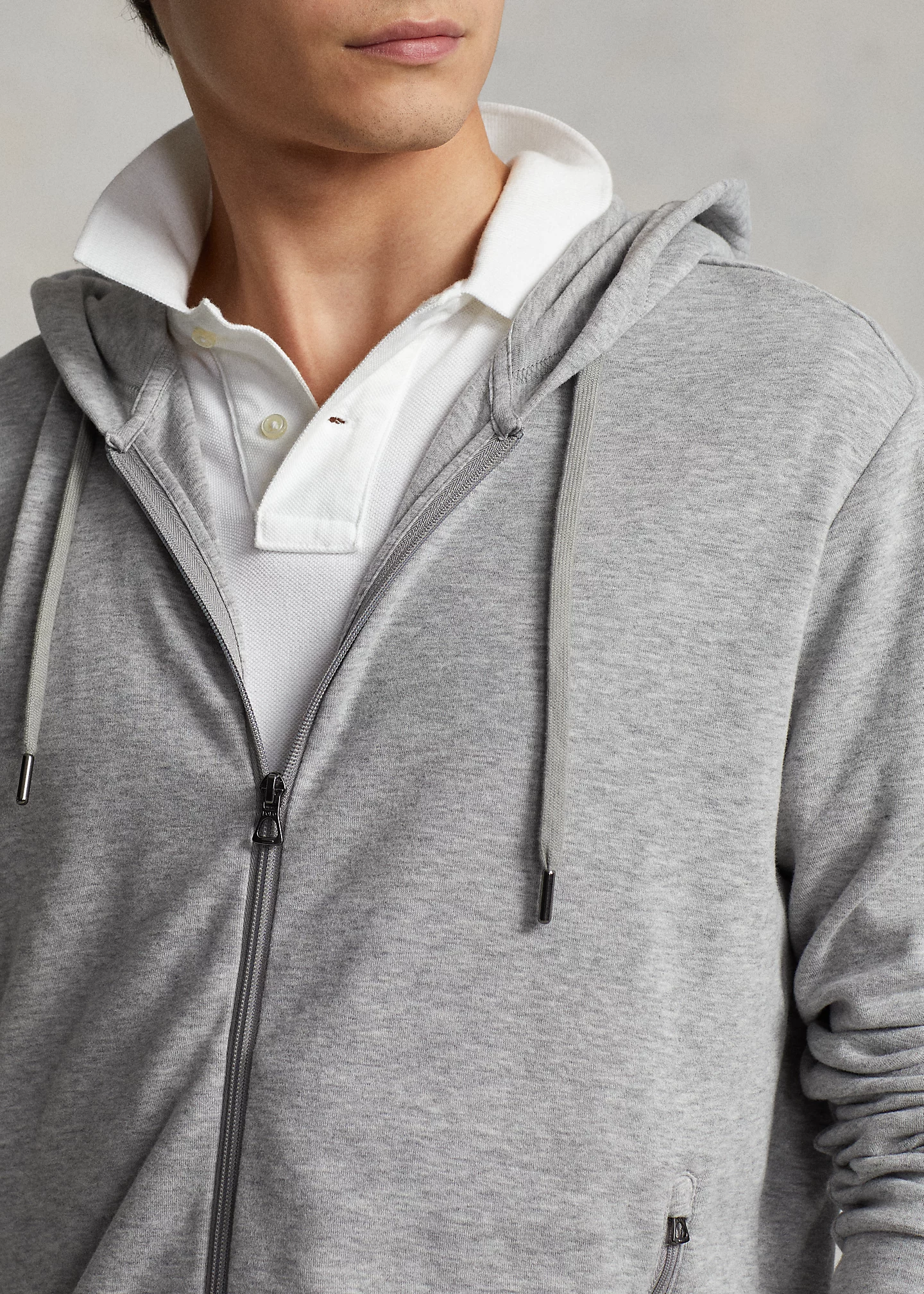 Double-Knit Full-Zip Hoodie