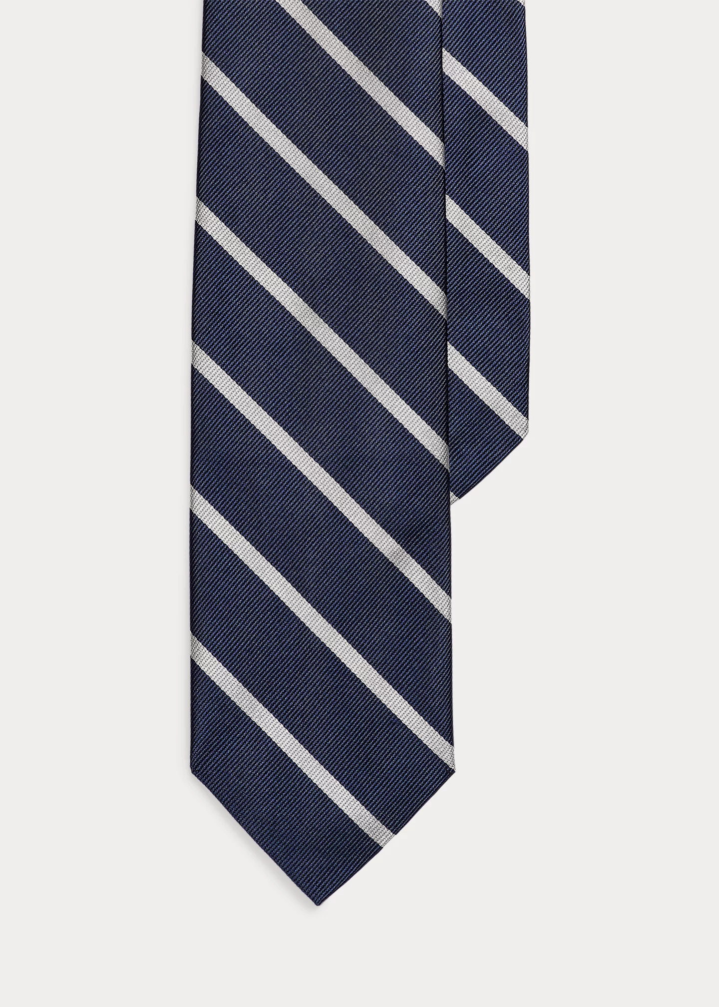 Striped Silk Repp Tie
