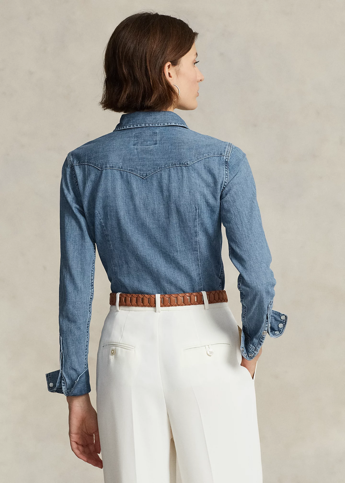 Denim Western Shirt
