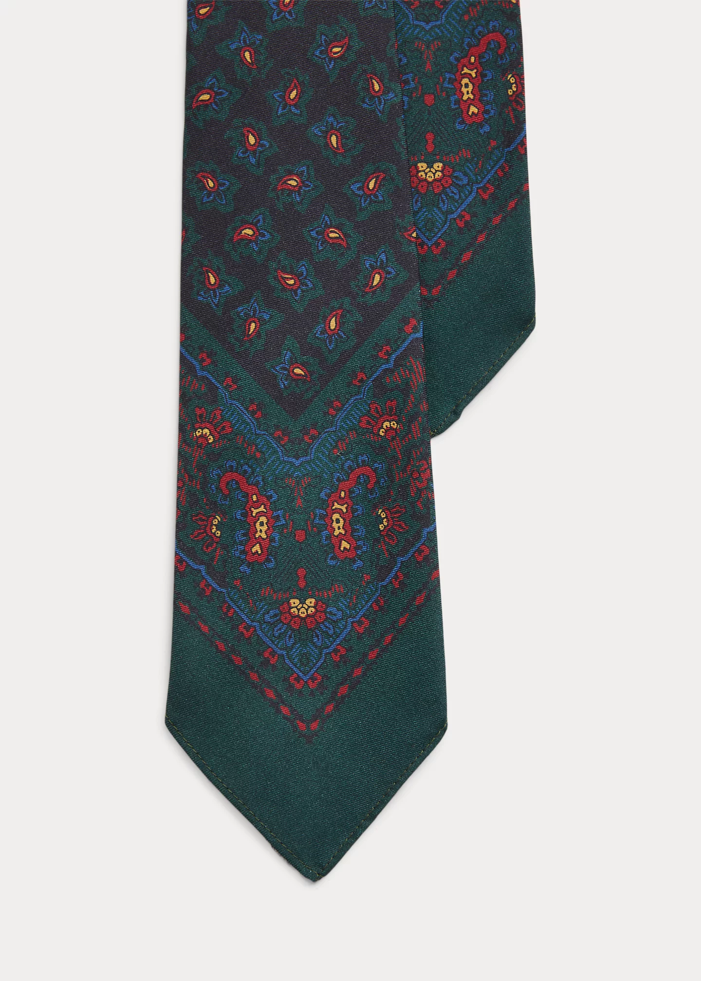 Vintage-Inspired Silk Foulard Tie