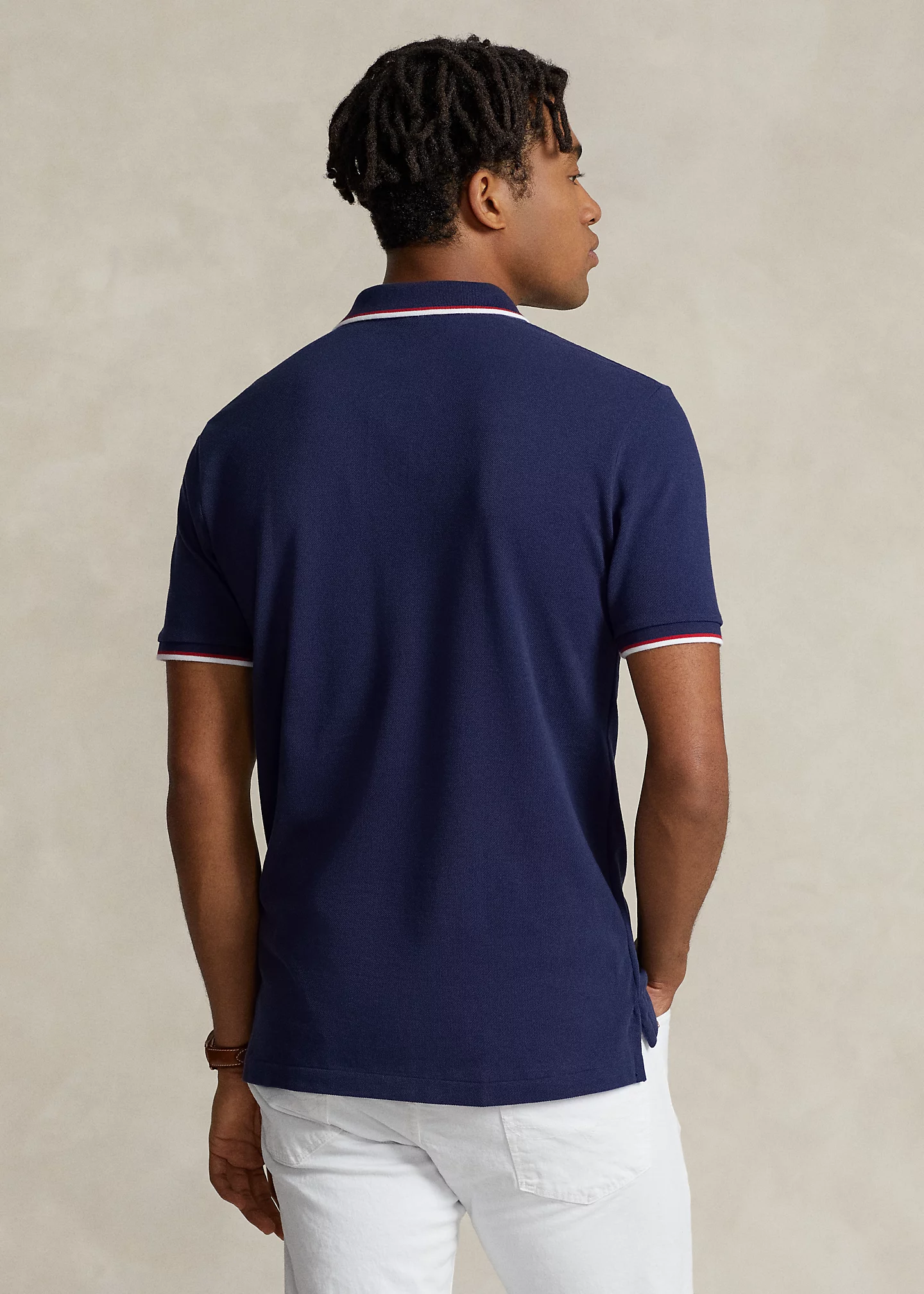 Classic Fit Mesh Polo Shirt