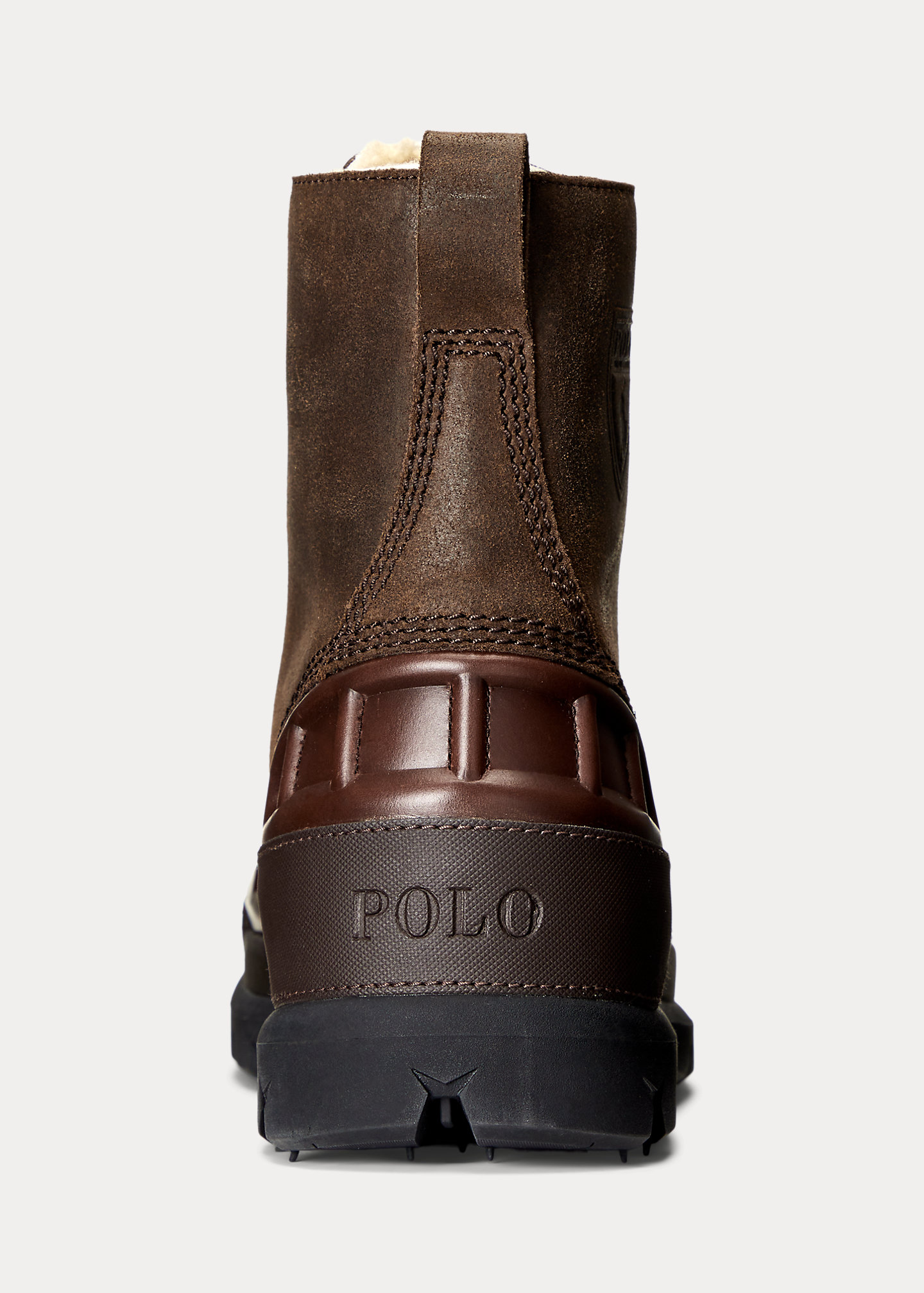 Oslo Faux-Shearling-Lined Suede Boot