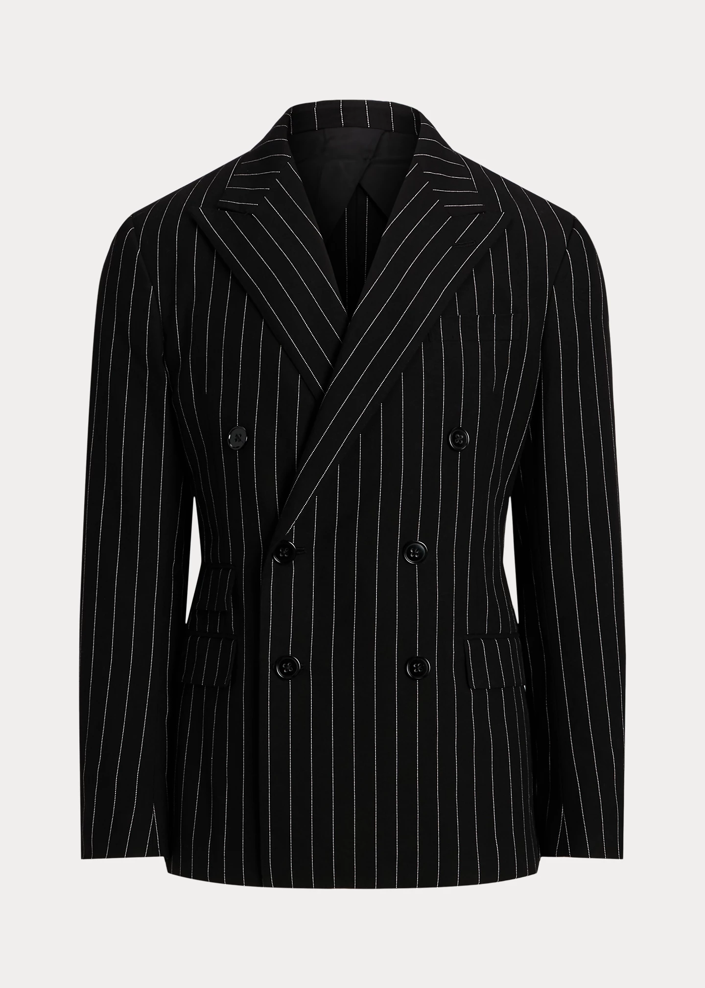 Kent Hand-Tailored Striped Suit Jacket