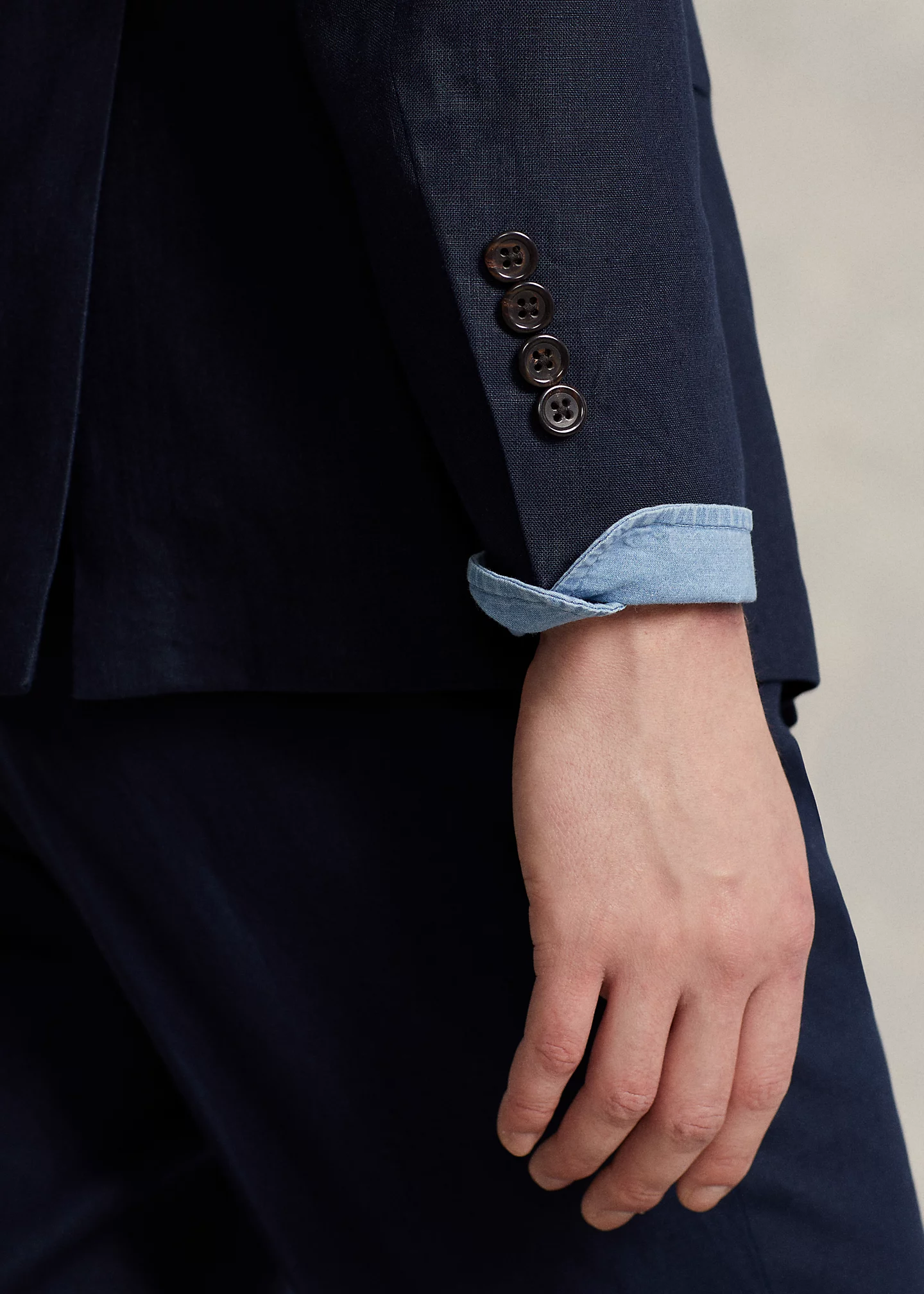 Polo Soft Tailored Linen Suit Jacket