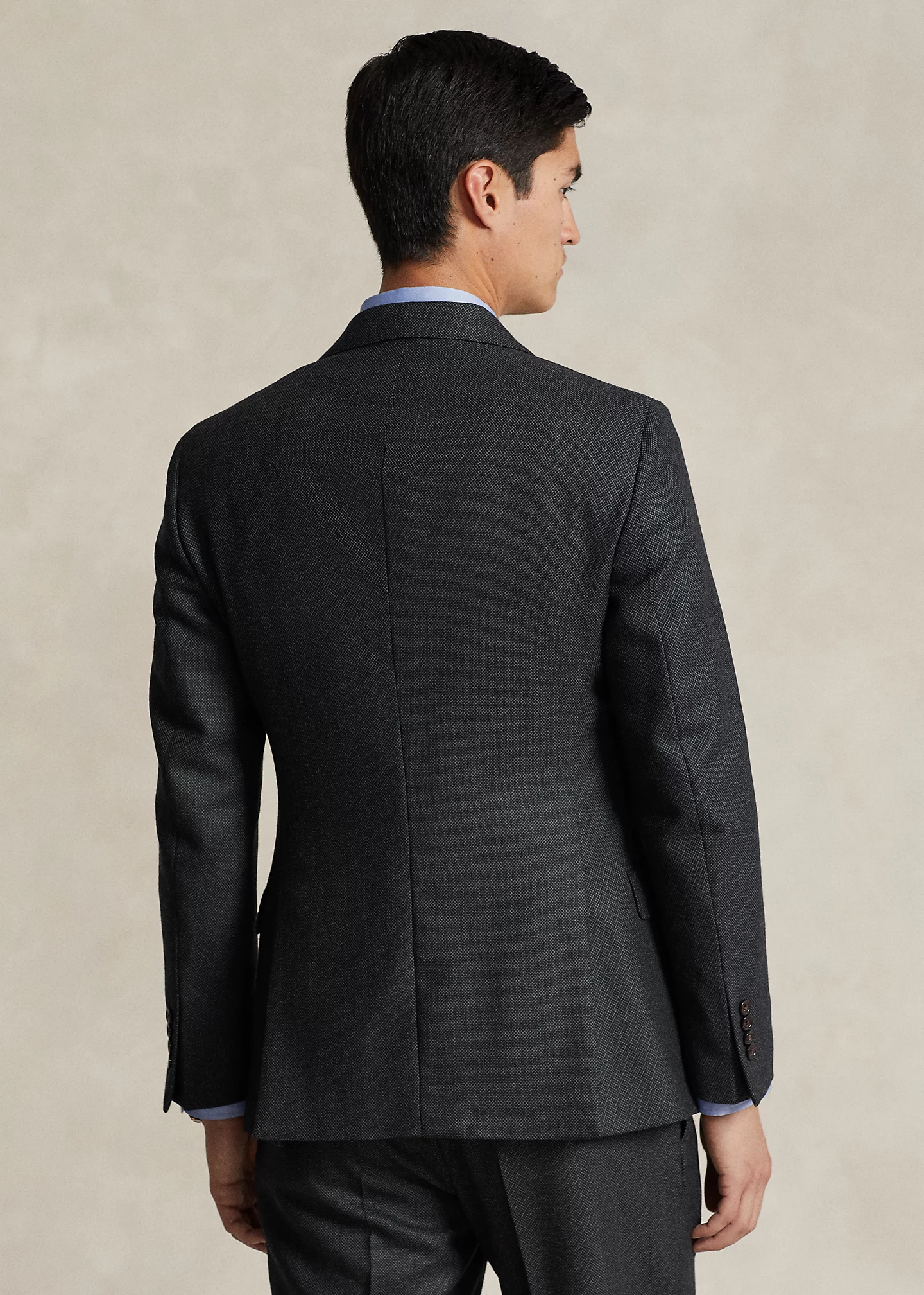 Polo Birdseye Wool  3-Piece Suit