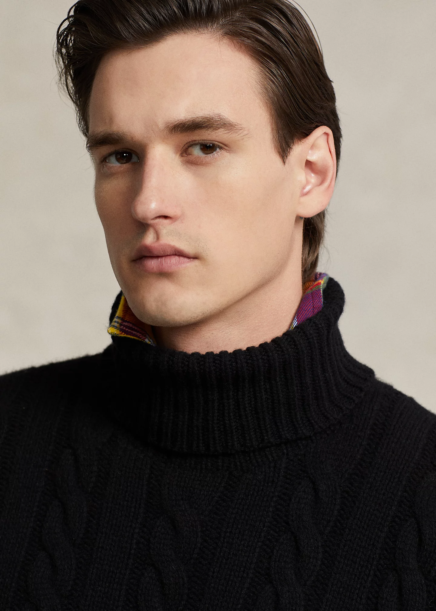 Cable-Knit Wool-Cashmere Sweater